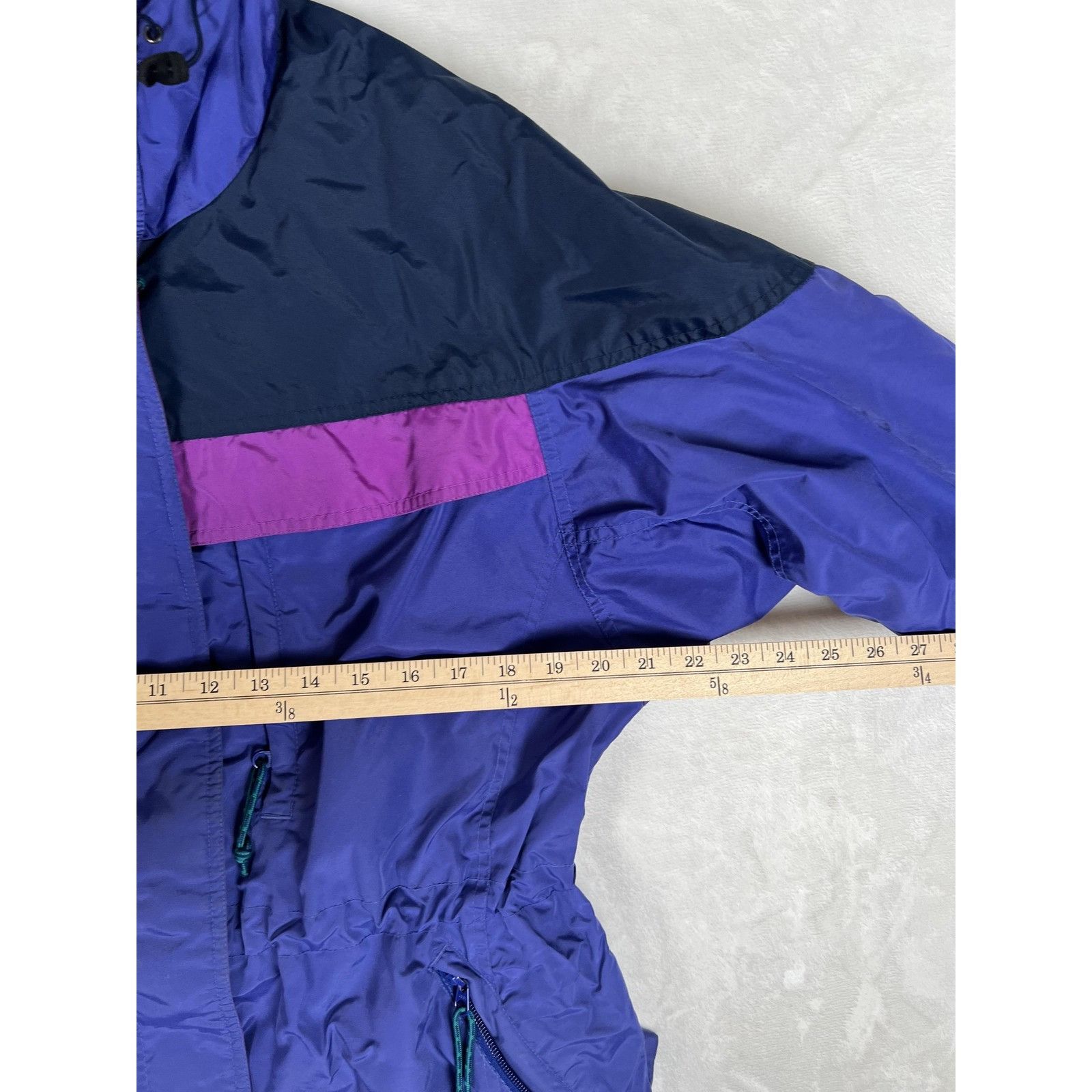 Columbia Vintage Columbia Jacket Womens Medium Purple Navy Pink Hoode Size M / US 6-8 / IT 42-44 - 6 Thumbnail