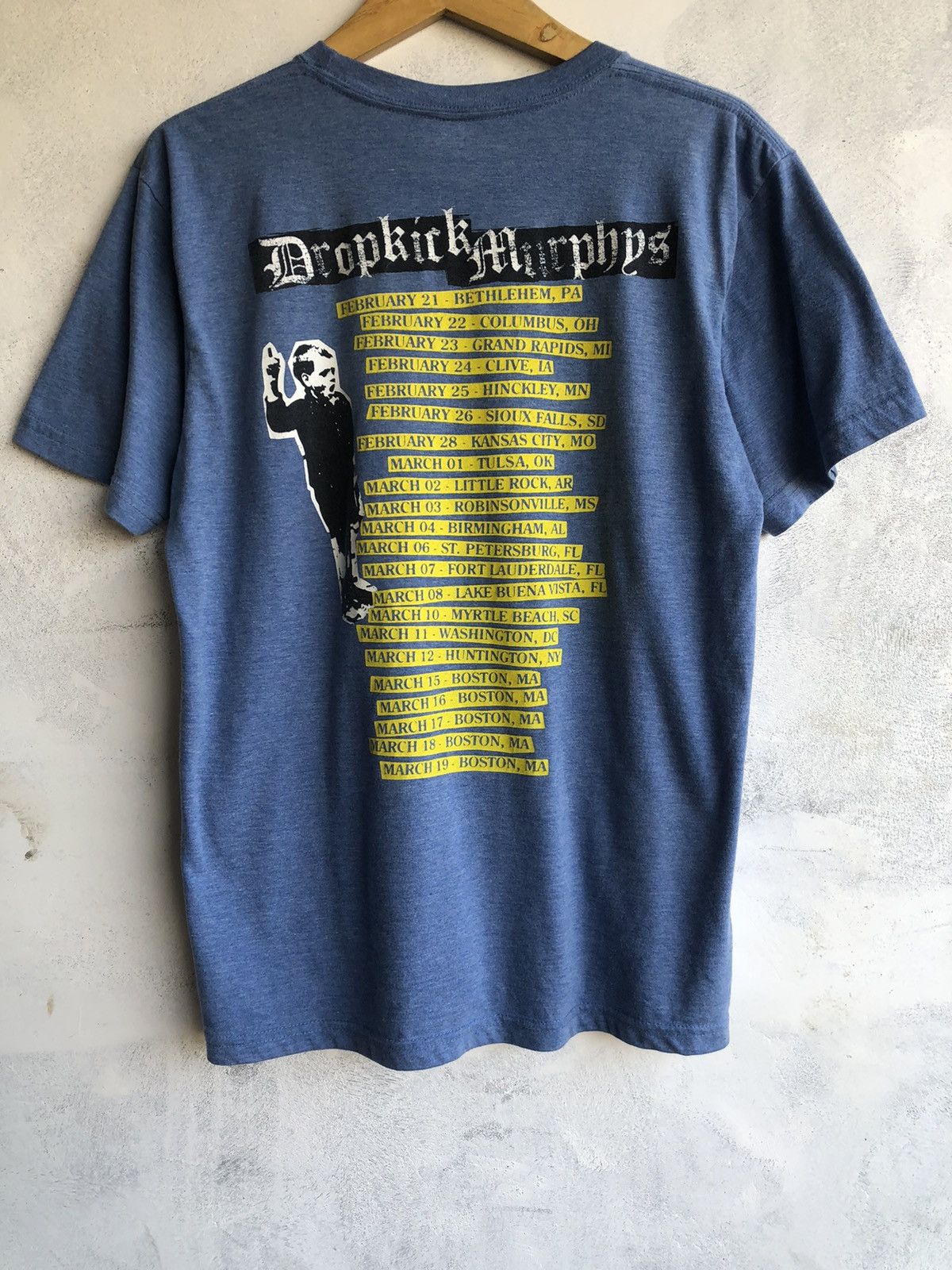 Band Tees × Japanese Brand Dropkick Murphys 11 Short Stories Of Pain&Glory Tour Tee Size US L / EU 52-54 / 3 - 2 Thumbnail