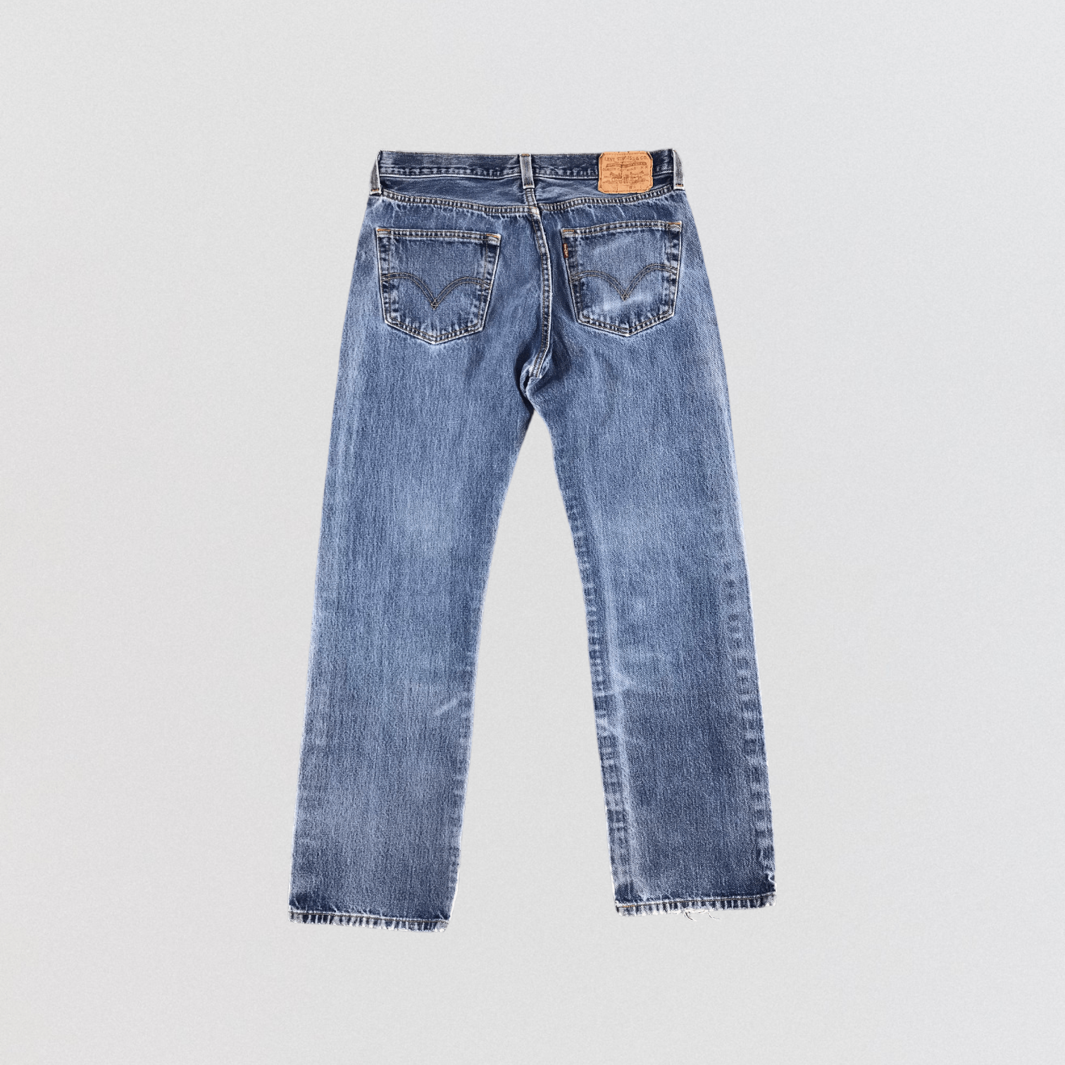Levi's Vintage Blue Wash Levis 501 Jeans-JM1632 Size US 34 / EU 50 - 2 Thumbnail