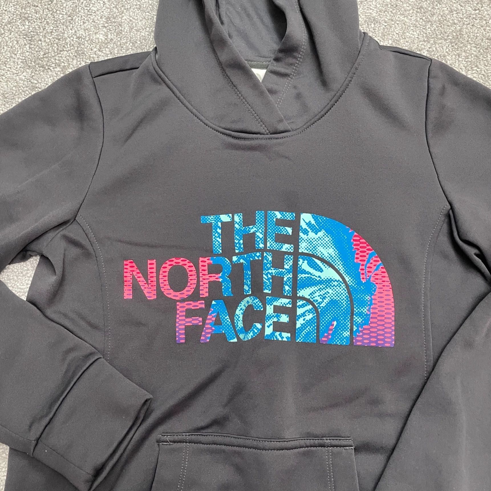 The North Face The North Face Hoodie Sweatshirt Womens Small Black Graphic Outdoor Pullover Size S / US 4 / IT 40 - 3 Thumbnail