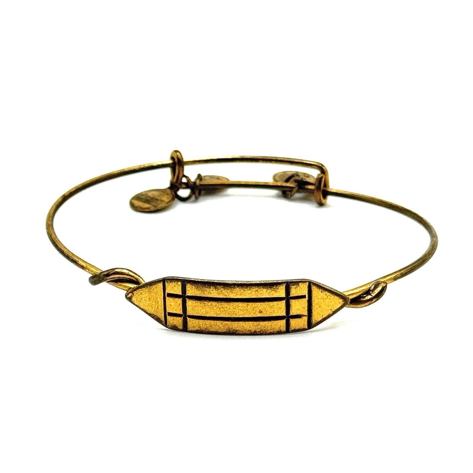 Other ALEX AND ANI Adjustable Copper Atlantaean Bracelet in Gold Size ONE SIZE - 1 Thumbnail