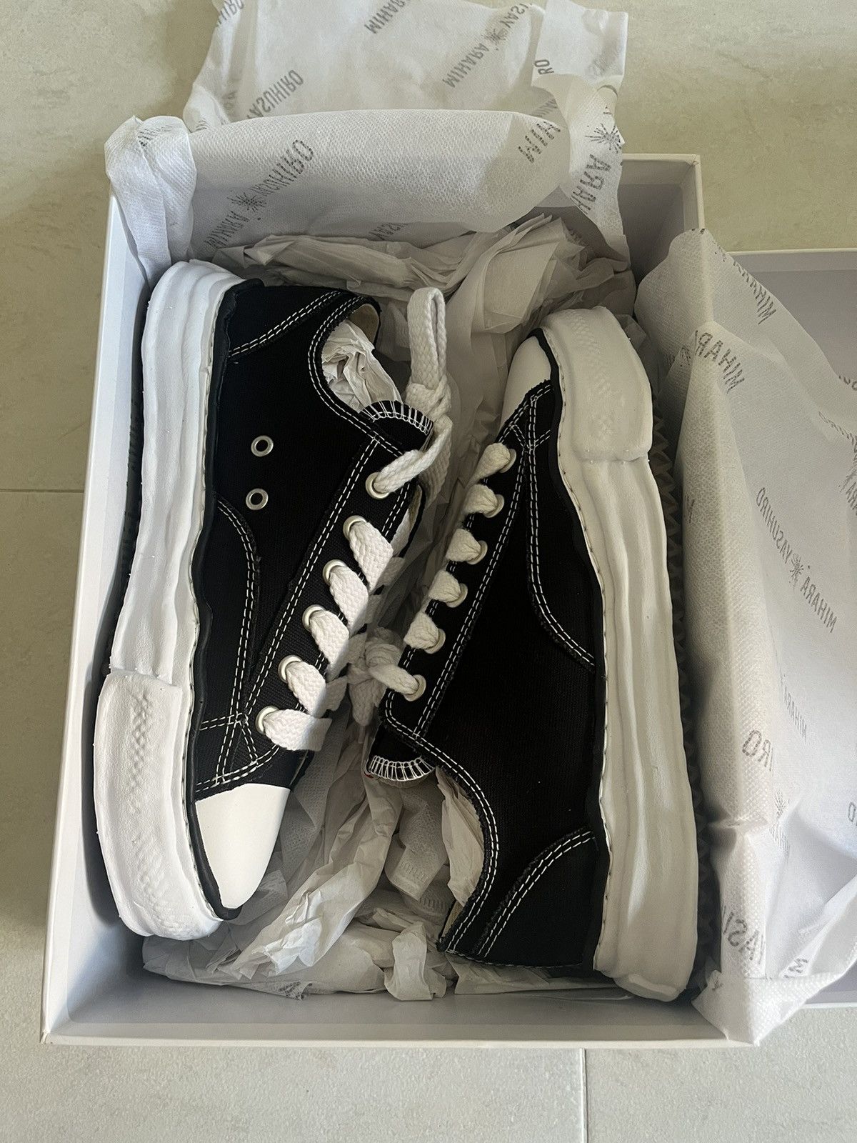 Maison MIHARA YASUHIRO Madison Mihara Yasuhiro Peterson OG Sole Canvas Low Size US 9 / EU 42 - 3 Thumbnail