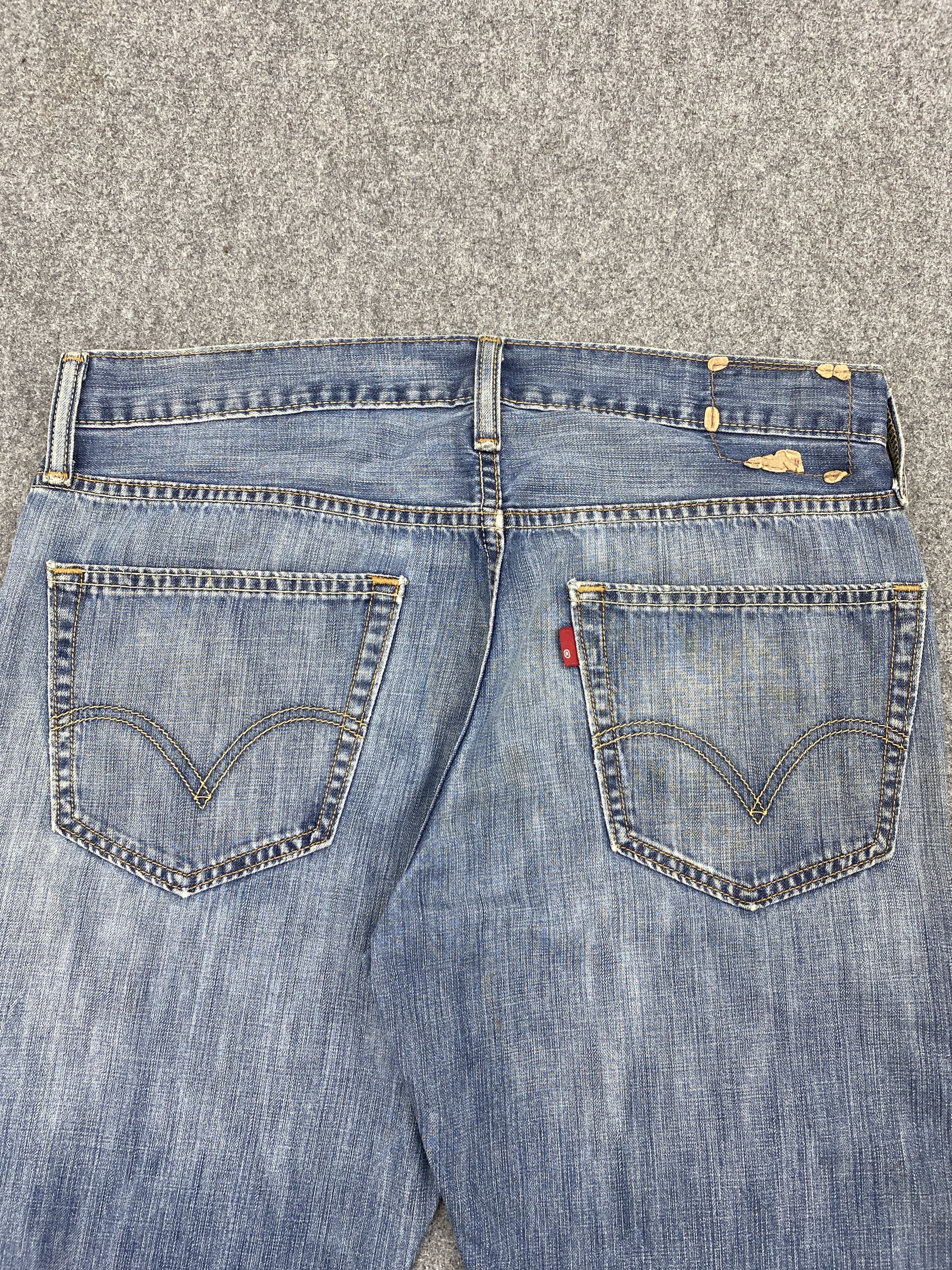 Levi's × Vintage Faded Blue Vintage Levis 527 Flared Jeans DP2595 Size US 33 - 4 Thumbnail