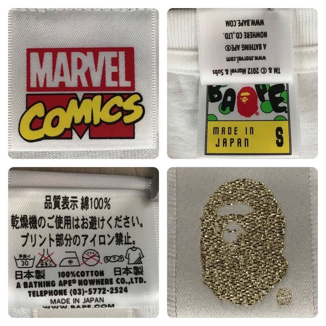 Bape × Marvel Comics BAPE × Marvel Comics Spider-Man T-shirt a bathing ape NIGO Size US S / EU 44-46 / 1 - 6 Thumbnail