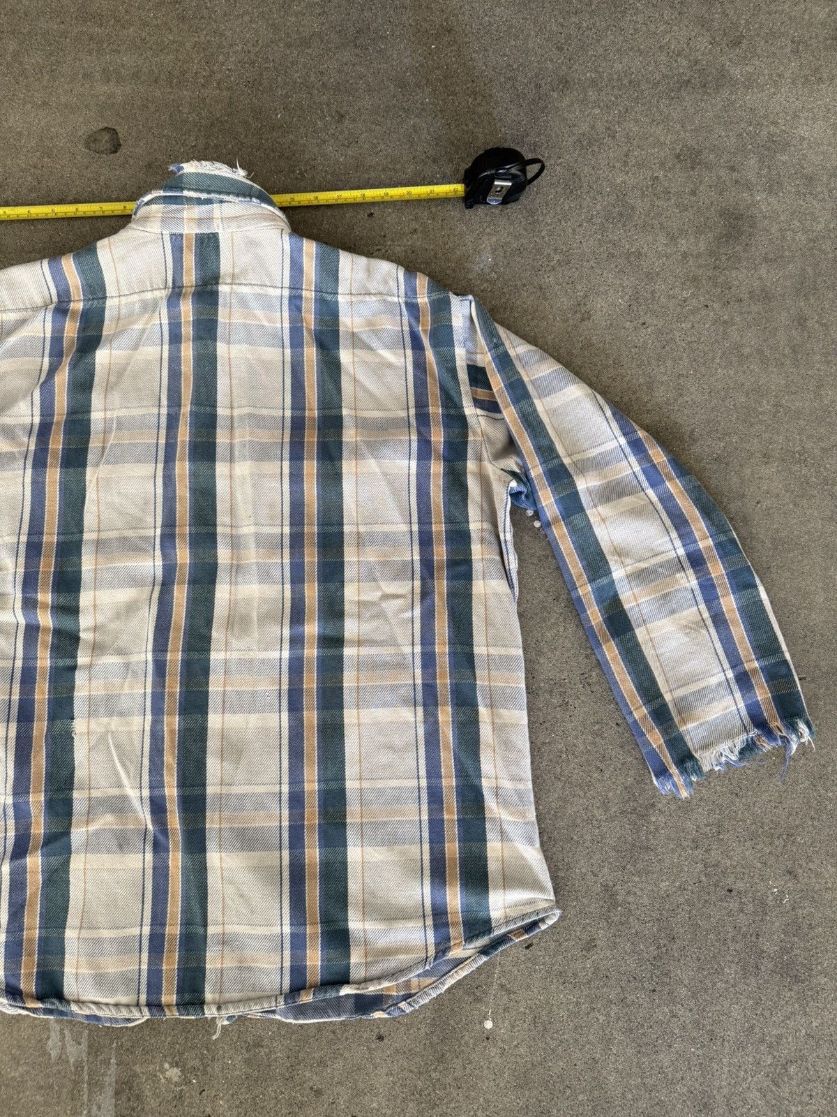 Vintage 1950s-60s Distressed Button Up Size US XL / EU 56 / 4 - 7 Thumbnail
