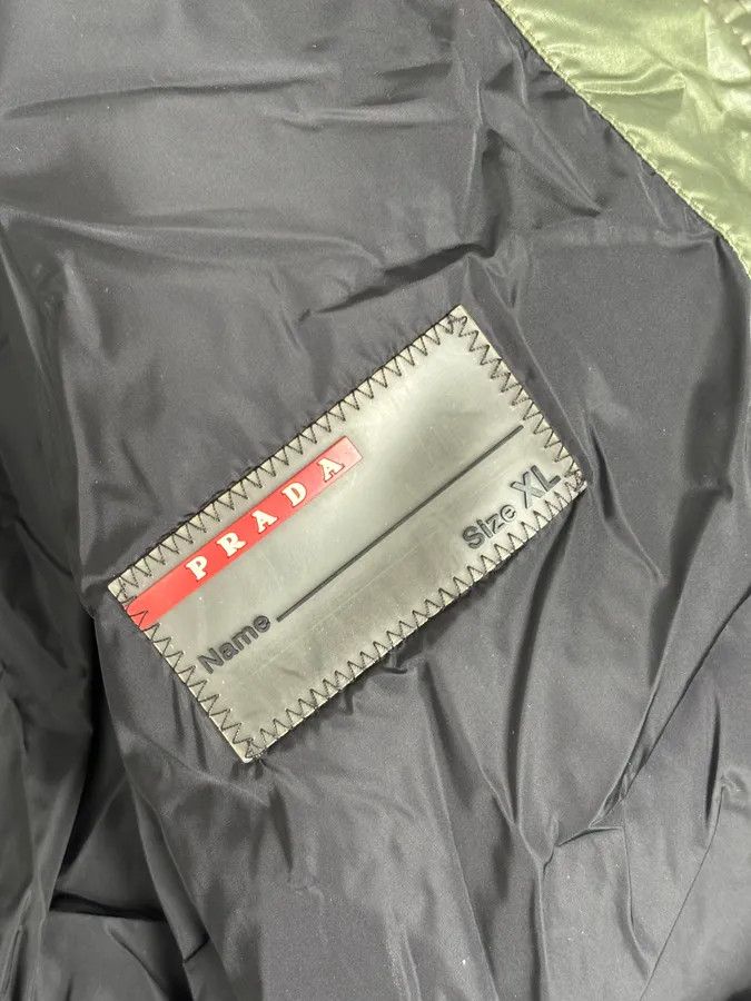 Prada AW2009 Prada Green Nylon Lined Bomber Jacket Size US M / EU 48-50 / 2 - 11 Thumbnail