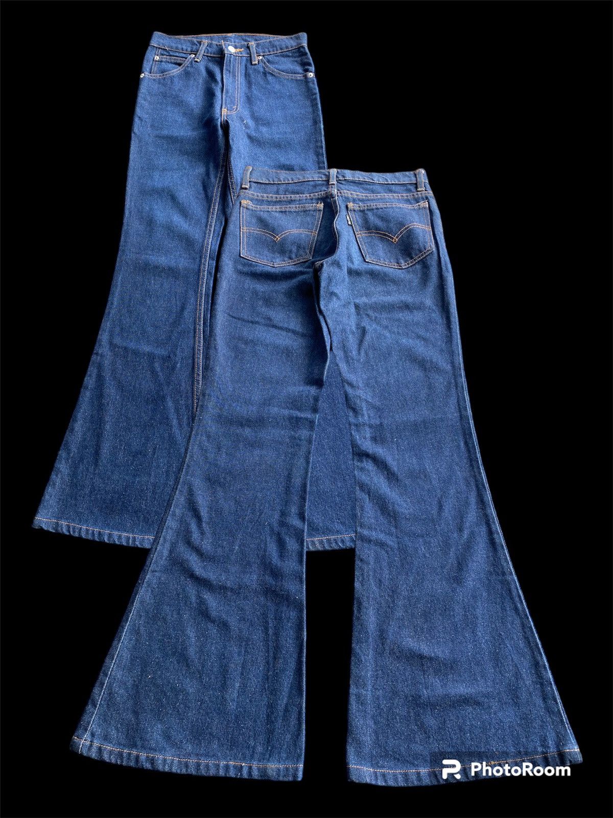 Levi's × Levi's Vintage Clothing × Vintage Flare Jeans Vintage Levi’s 554 Flared Denim Size US 28 / EU 44 - 1 Thumbnail