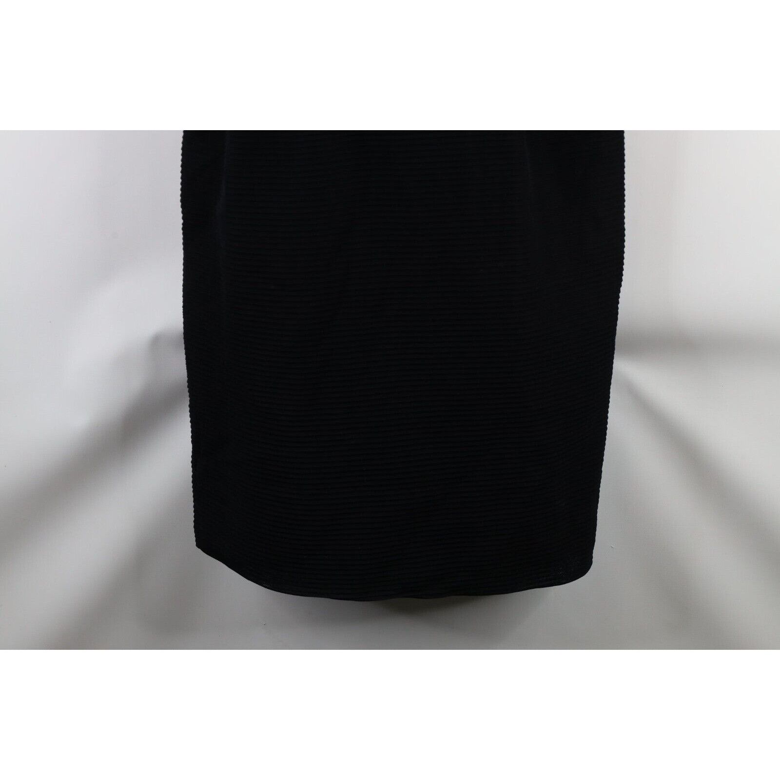 Vintage Vintage 50s 60s Rockabilly ]Distressed Satin Trim Dress Size M / US 6-8 / IT 42-44 - 4 Thumbnail