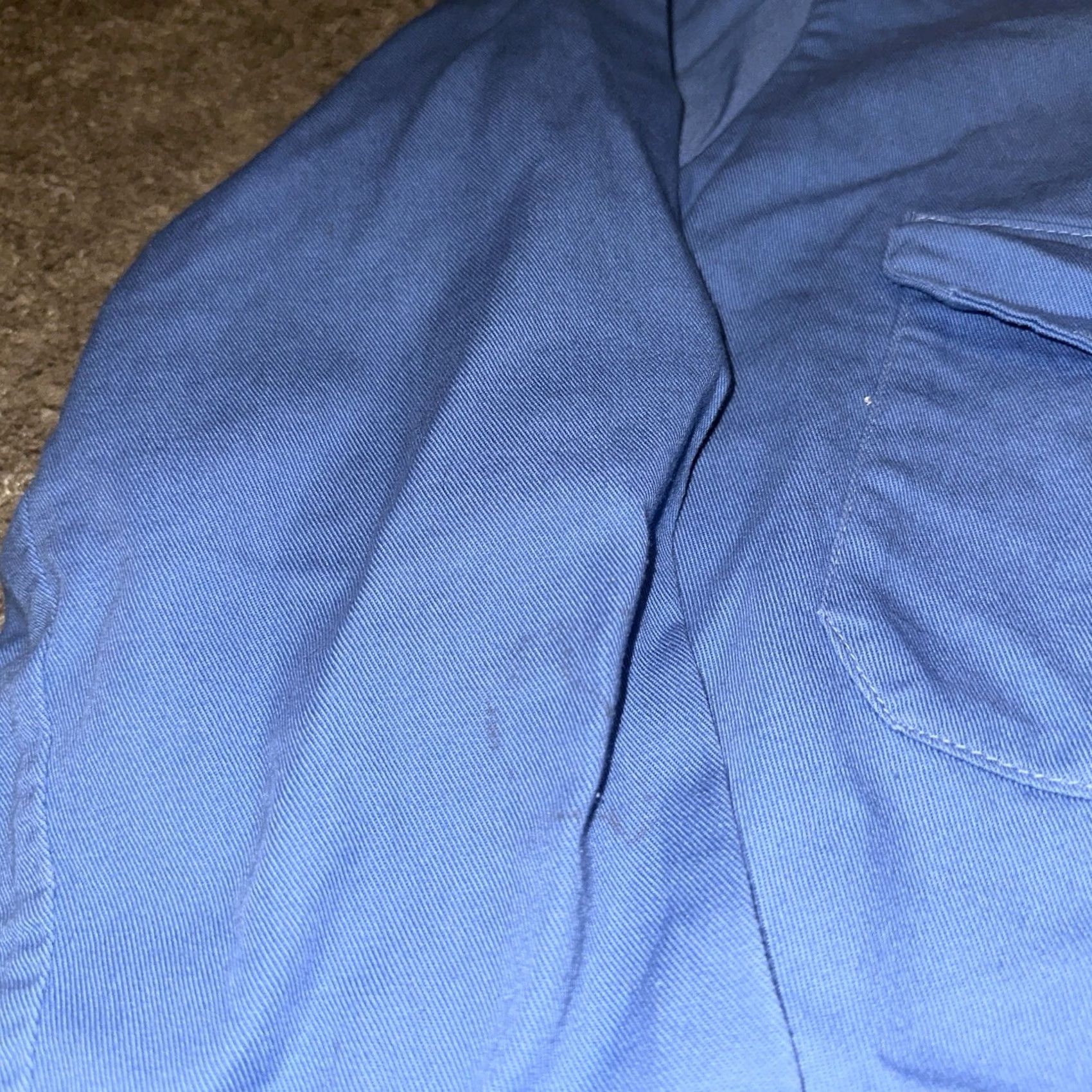 Vintage Bulwark Shirt Mens Large Blue Button-Up Long Sleeve Workwear Size US L / EU 52-54 / 3 - 4 Thumbnail
