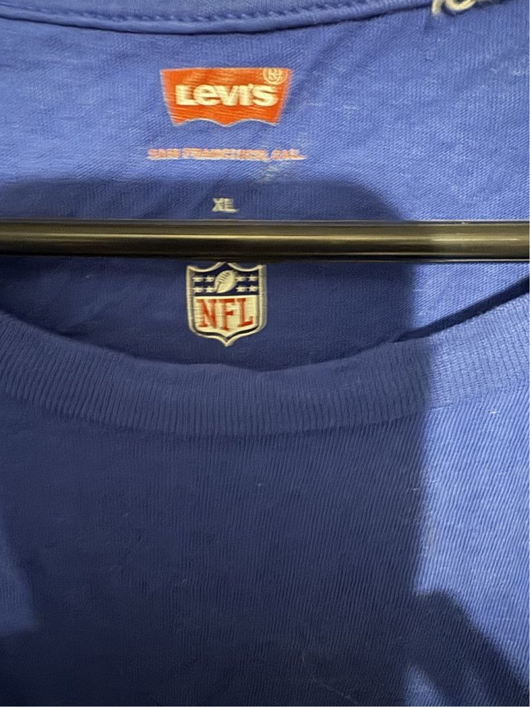 Levi's New York Giants Levi's Vintage Logo T-Shirt Men Size XL Blue Size US XL / EU 56 / 4 - 5 Thumbnail