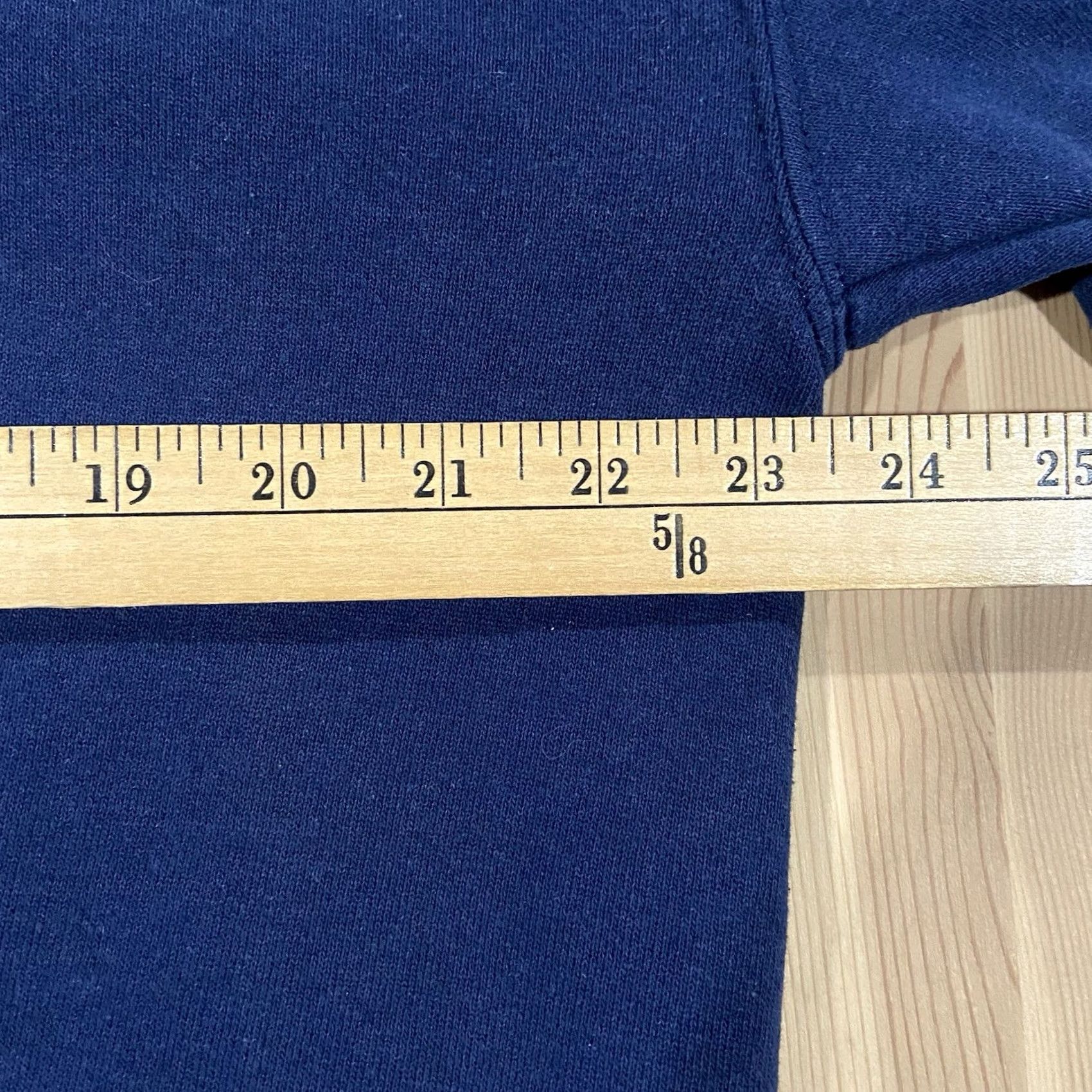 Russell Athletic VINTAGE Russell Athletic Sweatshirt Crewneck Navy Blue 90s Distressed Logo Embroidered Men L Size US L / EU 52-54 / 3 - 5 Thumbnail