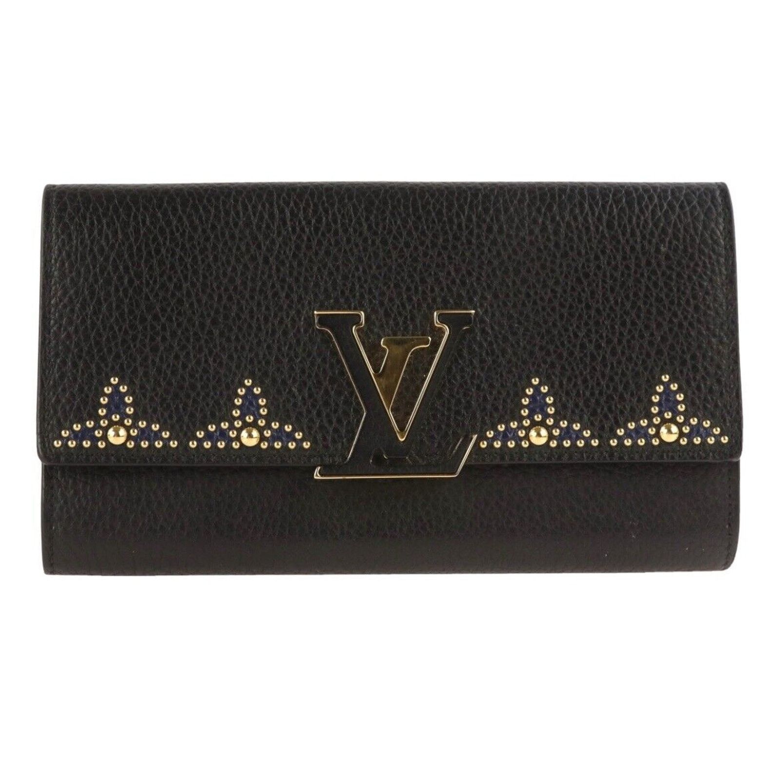 Louis Vuitton Authentic Louis Vuitton Capucines Wallet Taurillion Leather Size ONE SIZE - 1 Thumbnail
