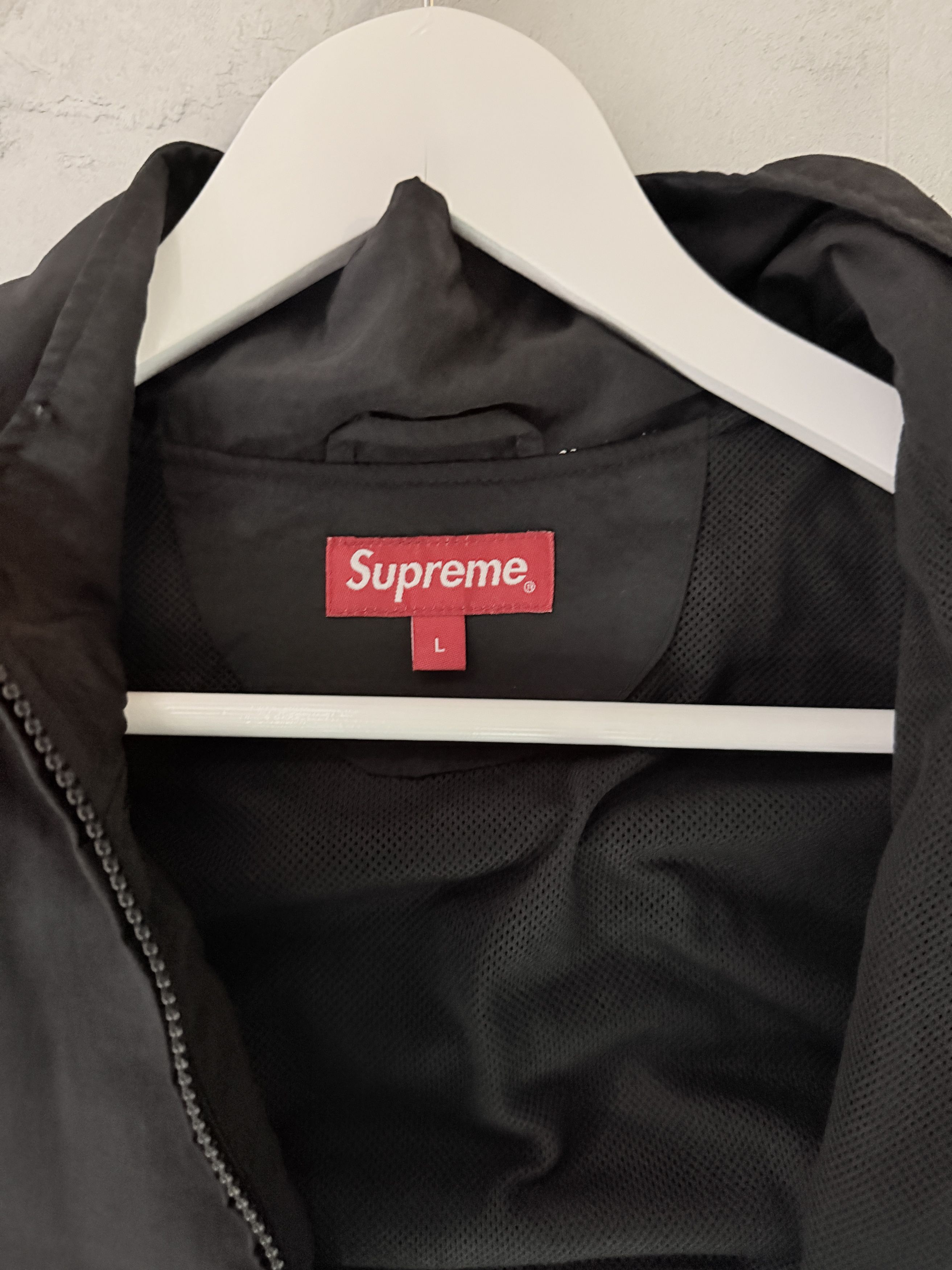 Supreme Supreme S Logo Trainingsjacke Schwarz Size US L / EU 52-54 / 3 - 2 Thumbnail