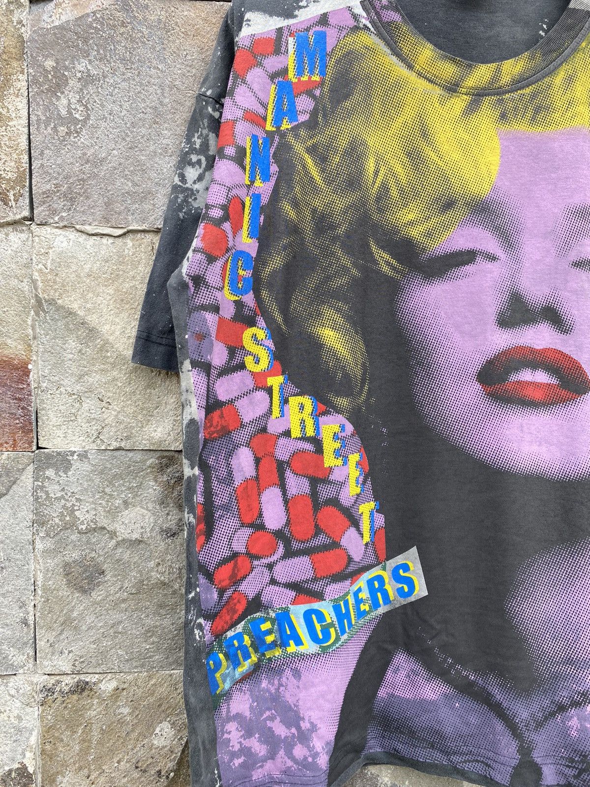 Band Tees Vintage Mosquitohead Manic Street Preacher Over Dose Shirt Size US XL / EU 56 / 4 - 3 Thumbnail