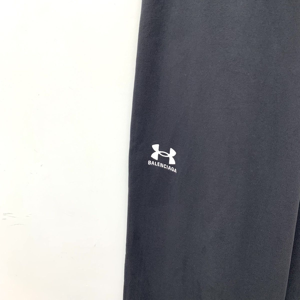 Balenciaga Balenciaga Model Black Logo Print Casual Pants K26WX Size US 32 / EU 48 - 4 Thumbnail