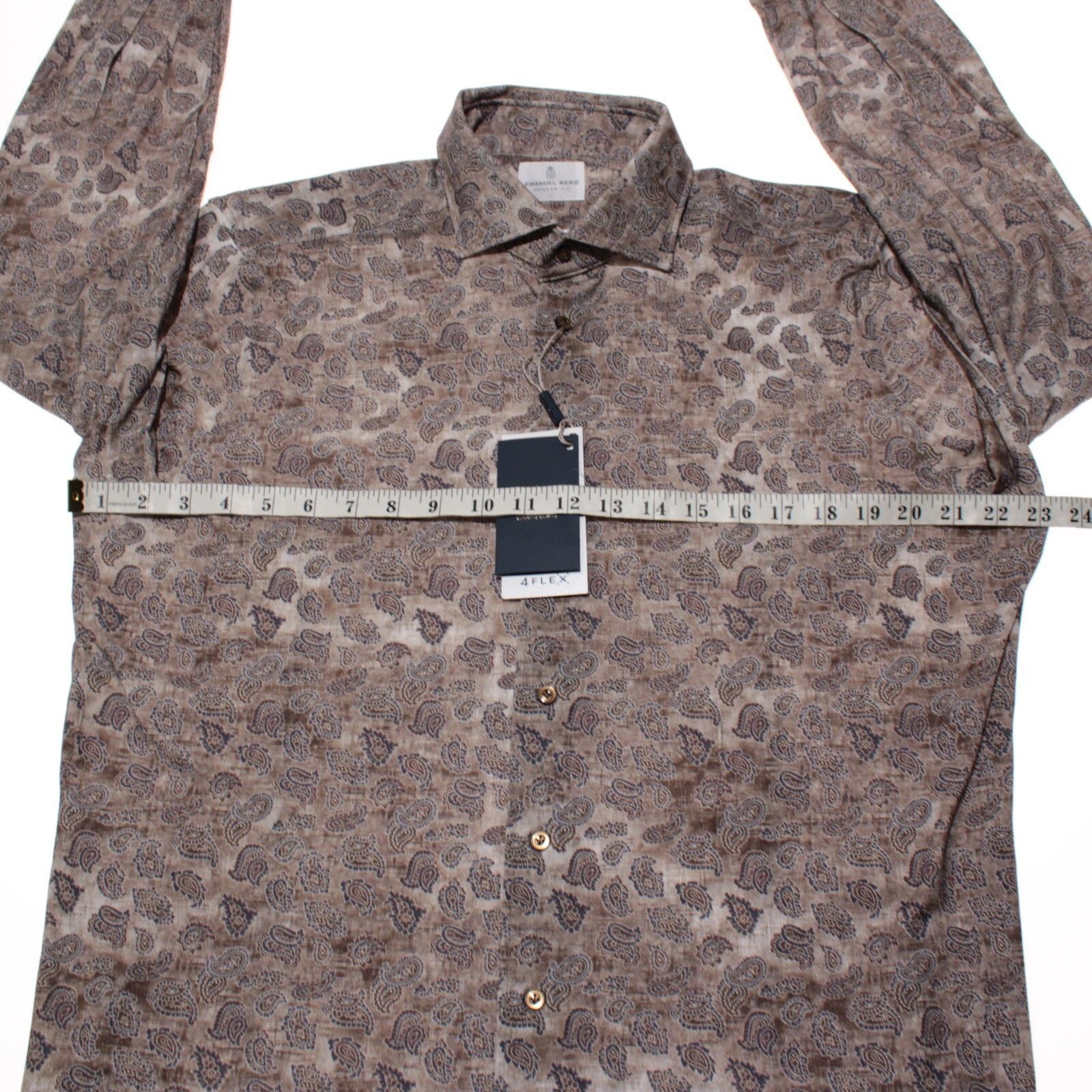 Other Emanuel Berg New with tags Shirt Size L US In Brown Size US L / EU 52-54 / 3 - 4 Thumbnail