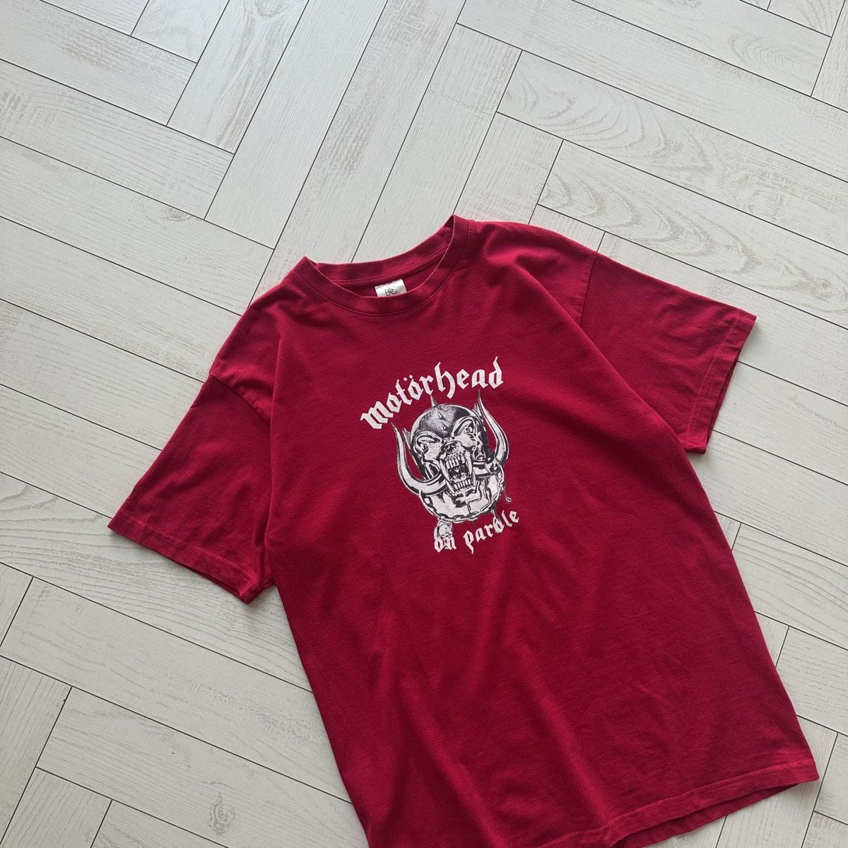 Band Tees Vintage 00s Motörhead On Parole band tee rock music y2k hype Size US S / EU 44-46 / 1 - 5 Thumbnail