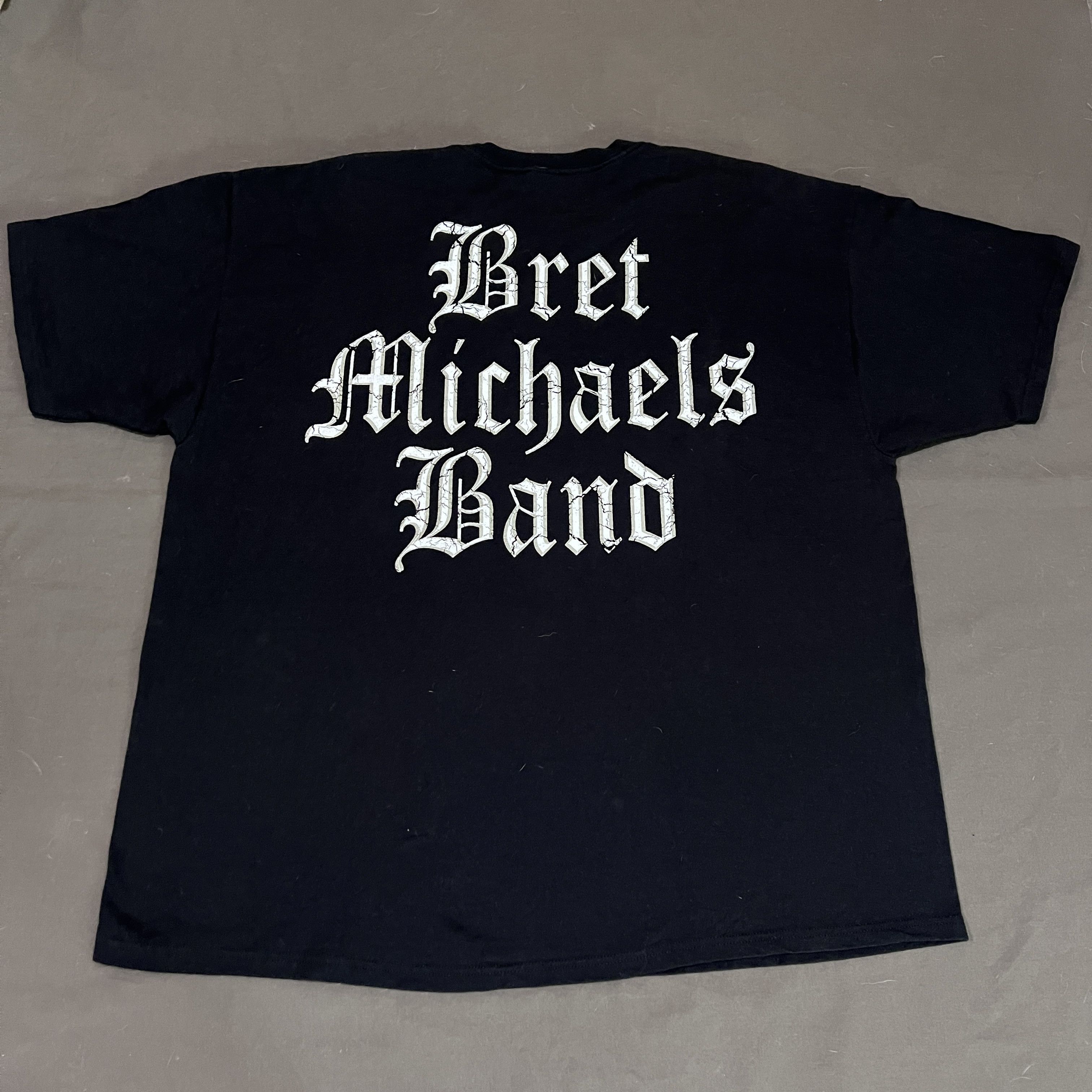 Band Tees × Vintage Vintage Y2K Bret Michaels Band Promo Tee 3XL Oversized Size US XXL / EU 58 / 5 - 4 Thumbnail