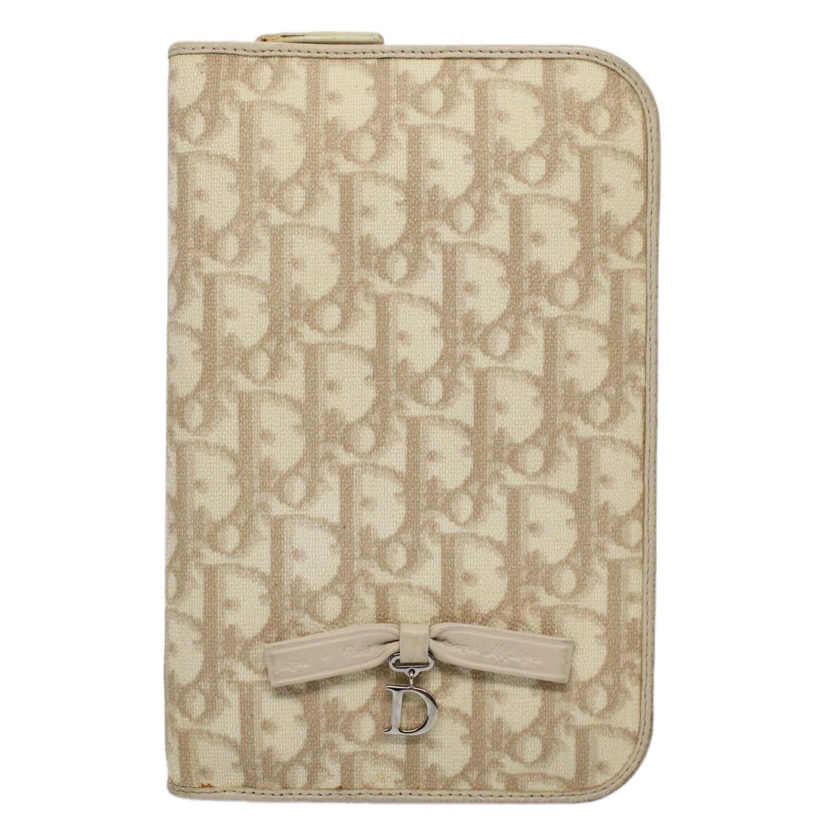image of Dior Trotter Wallet in White, Women's