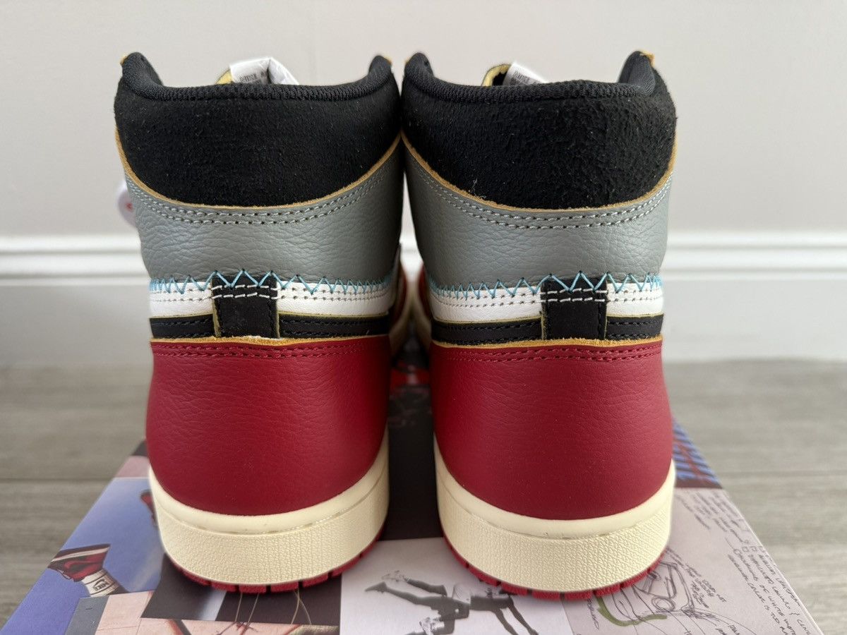 Jordan Brand × Union LA Union LA Air Jordan 1 Retro High Chicago Shadow Red Black 12 Size US 12 / EU 45 - 7 Thumbnail