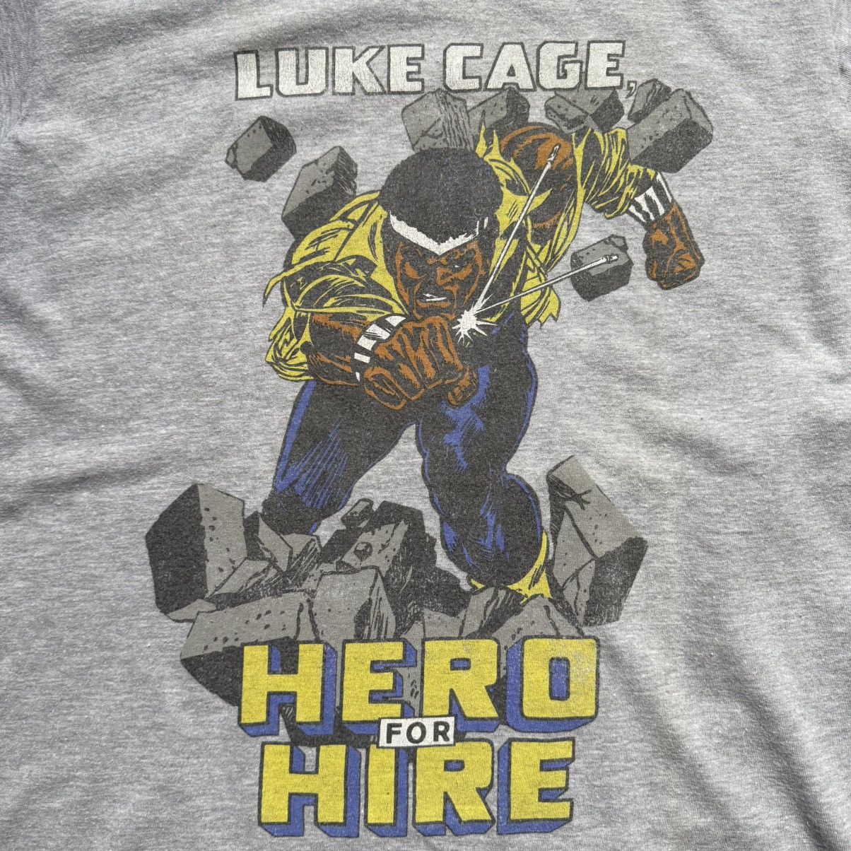 Marvel Comics Vintage Y2K Luke Cage Hero For Hire Tee Size US S / EU 44-46 / 1 - 4 Thumbnail