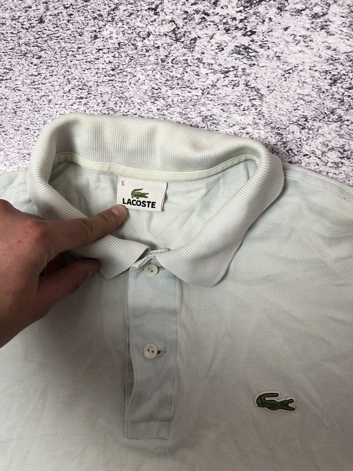 Lacoste Men’s polo Lacoste size 5 y2k vintage usa Size US L / EU 52-54 / 3 - 4 Thumbnail