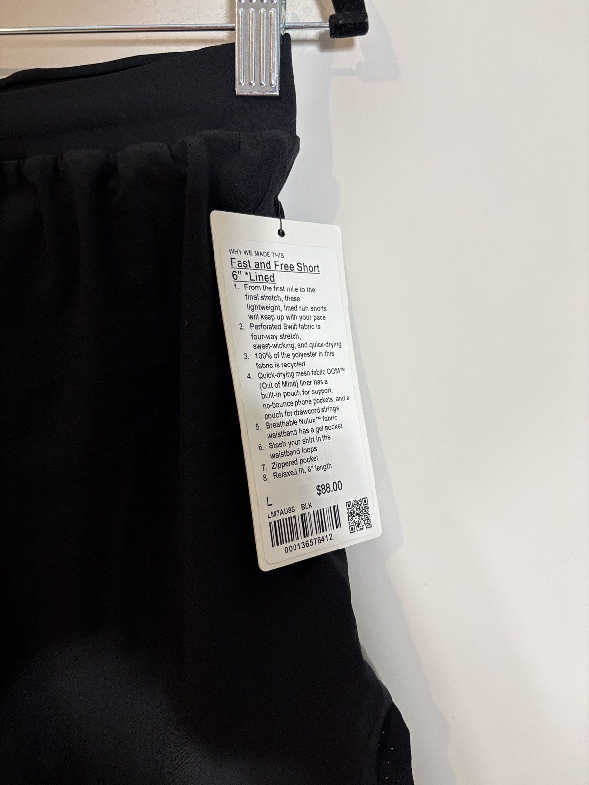 Lululemon Lululemon Fast and Free Shorts 6” Lined Size 30" / US 8 / IT 44 - 2 Thumbnail