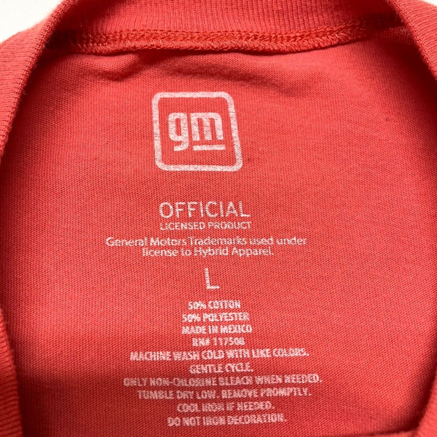 Vintage GM American Classic Camero Red Crop T Shirt Women’s L Size L / US 10 / IT 46 - 4 Thumbnail
