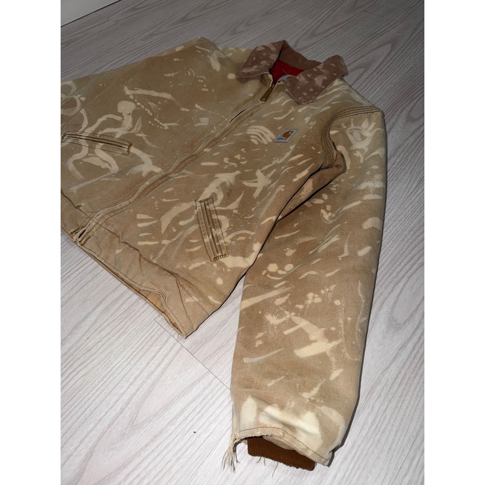 Carhartt Carhartt Vintage 90s Detroit Y20 BRN Bleach Custom Size 14 Size XS / US 0-2 / IT 36-38 - 3 Thumbnail