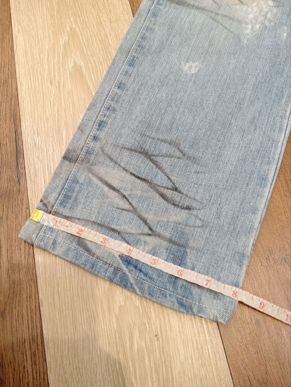 semanticdesign SEMANTIC DESIGN JAPAN LIGHT BLUE DISTRESSED DENIM PANTS Size US 32 / EU 48 - 14 Thumbnail