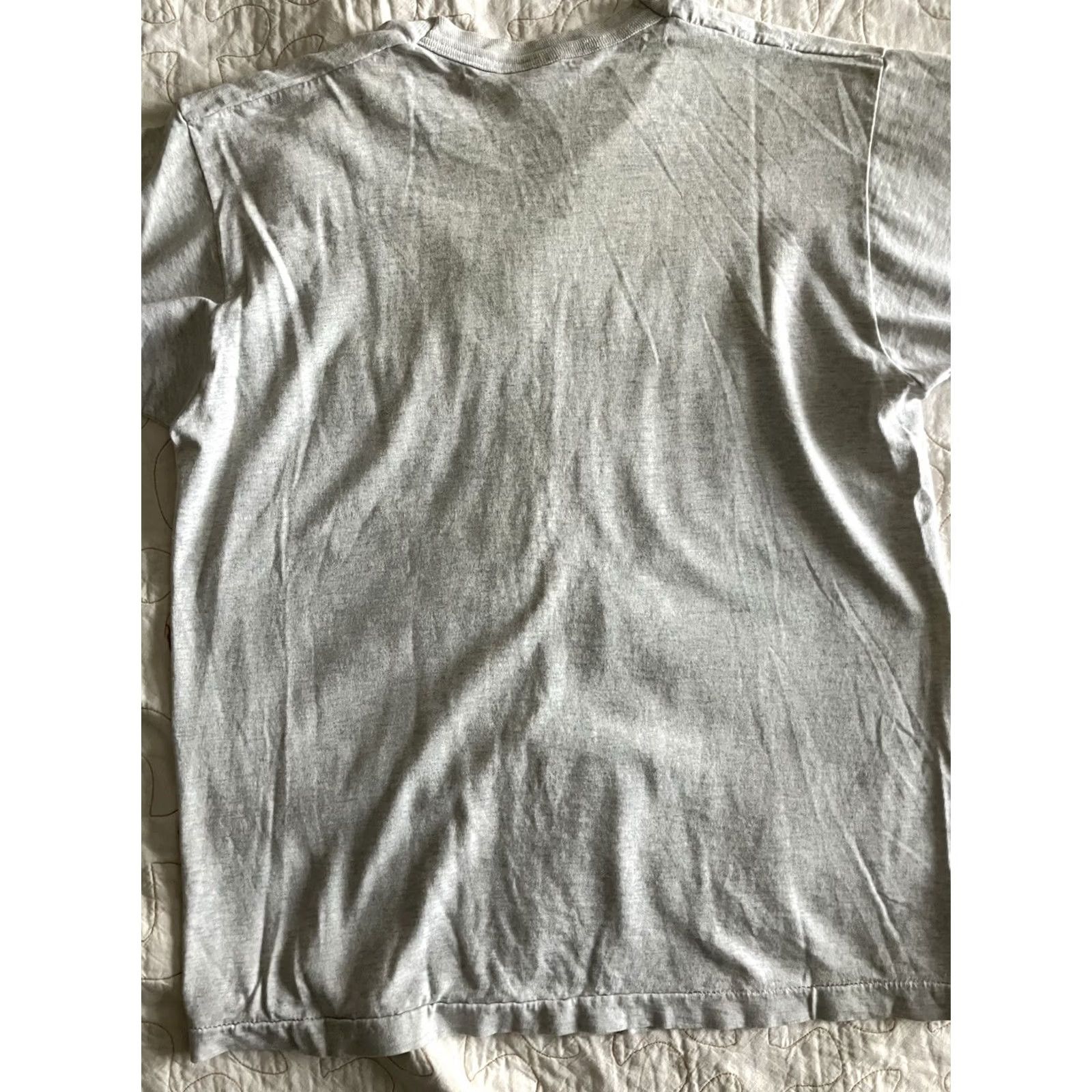 Fruit Of The Loom VINTAGE 90s Polish Definition T Shirt Mens Large USA Made Novelty Tee FOTL Size US L / EU 52-54 / 3 - 7 Thumbnail