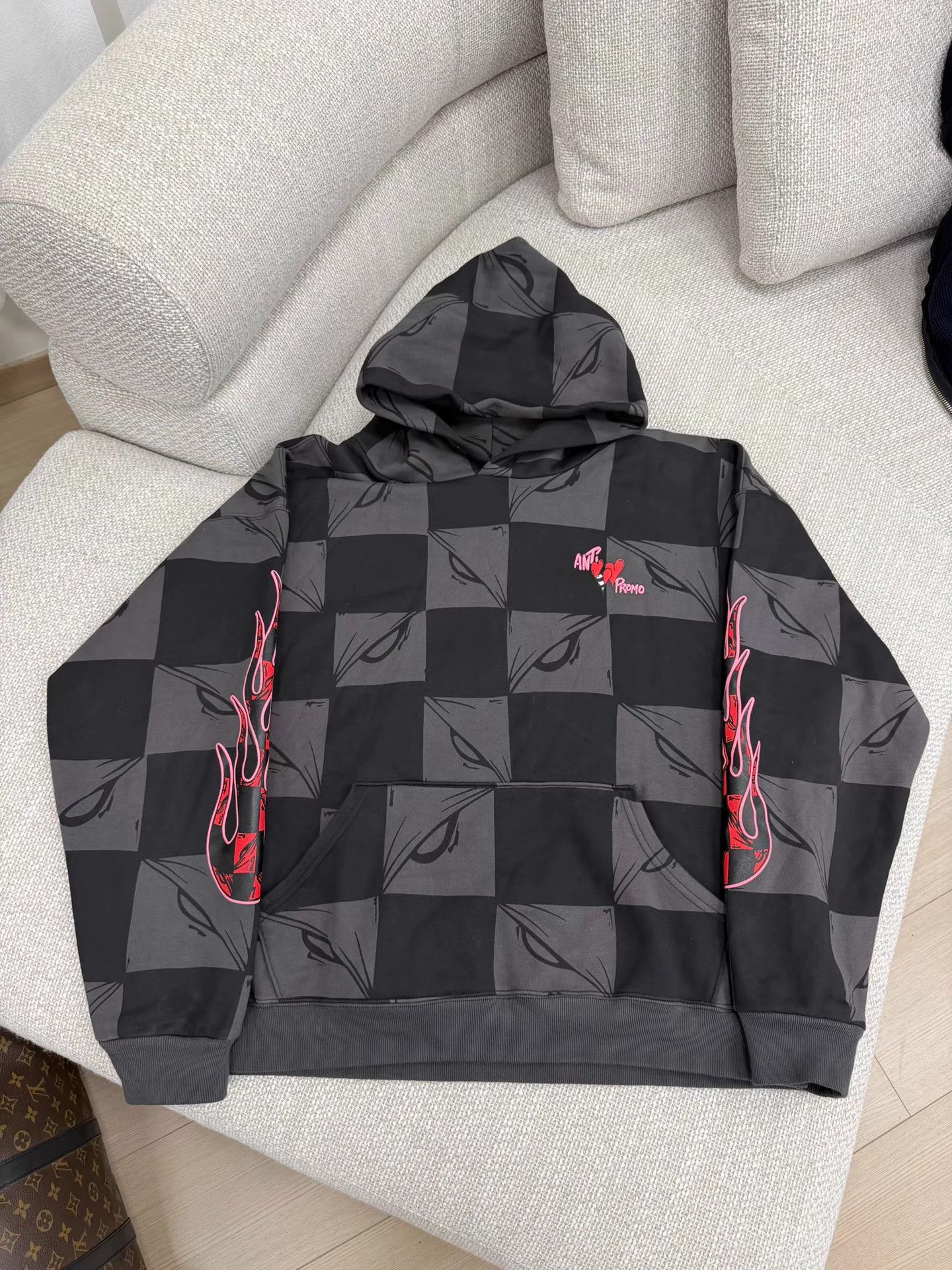 Chrome Hearts Chrome Hearts Flame Checkerboard Sweatshirt Size US L / EU 52-54 / 3 - 2 Thumbnail
