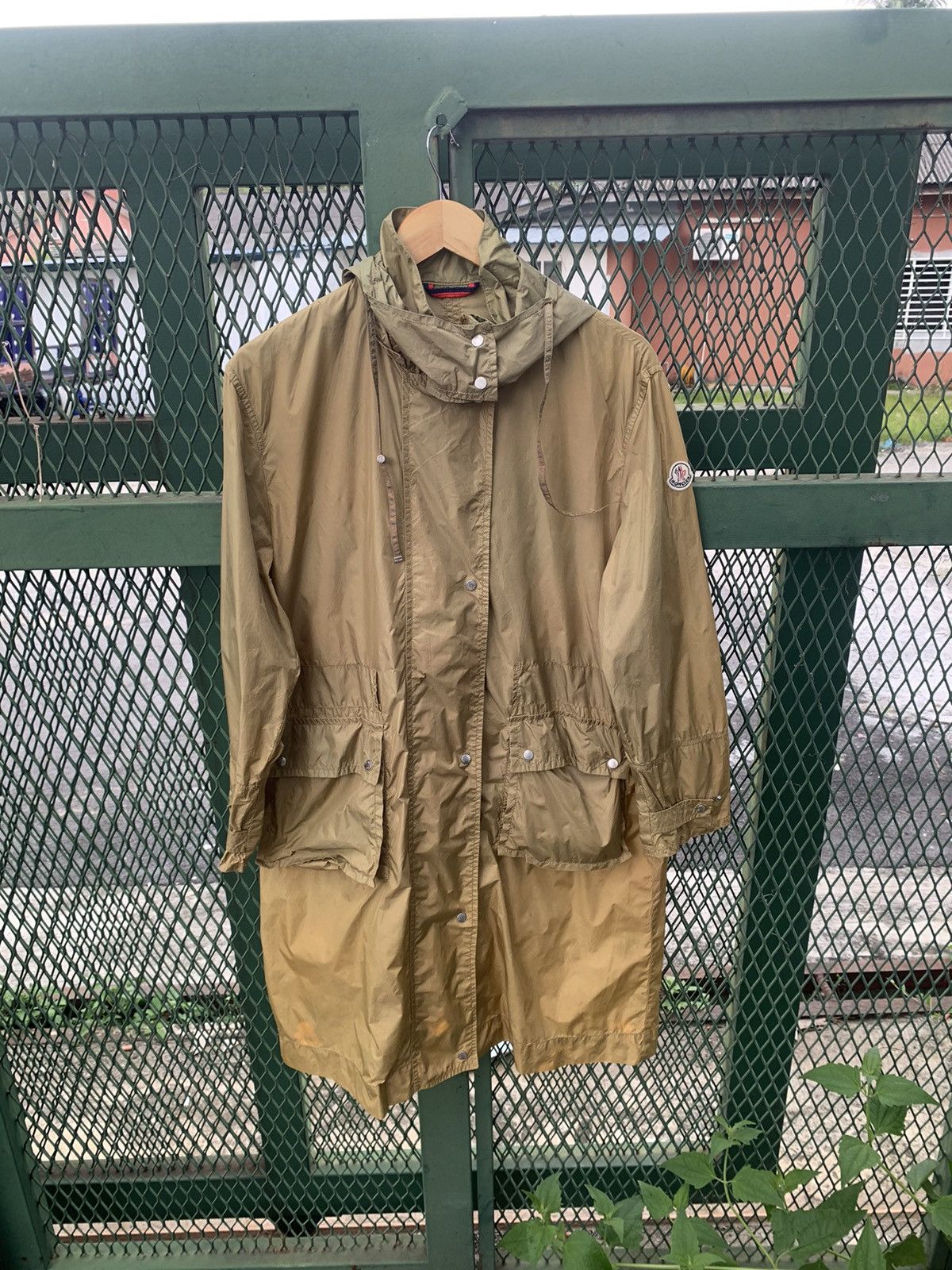 Moncler Sun faded moncler nylon parka jacket Size S / US 4 / IT 40 - 4 Thumbnail