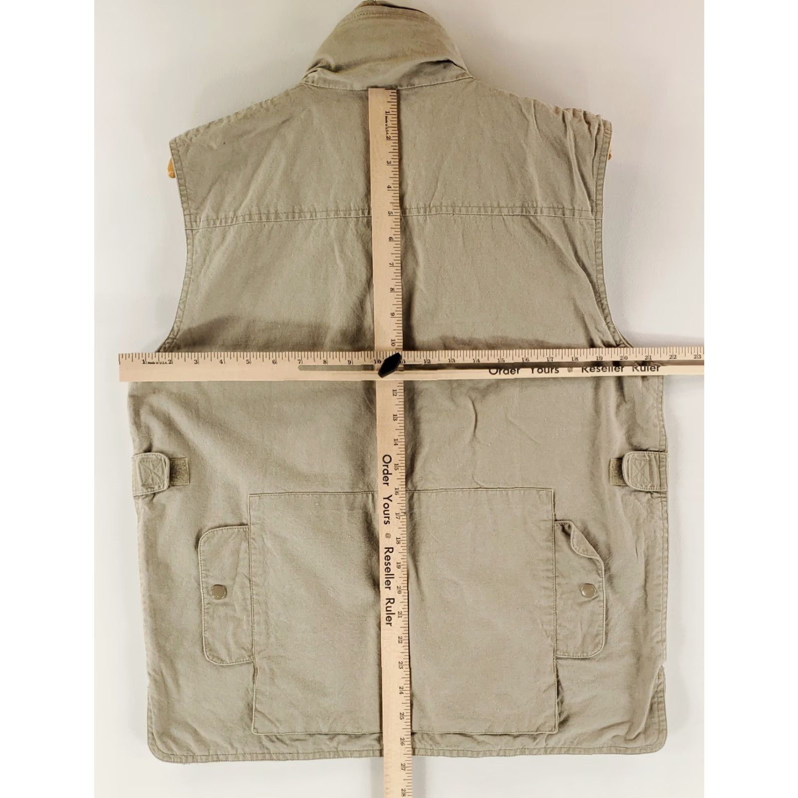 Banana Republic VINTAGE Banana Republic Vest VTG 80s 90s Safari Photographers Hooded Tan Mens M Vest Mens M Brown Cotton Safari Hooded Vest Size US M / EU 48-50 / 2 - 6 Thumbnail