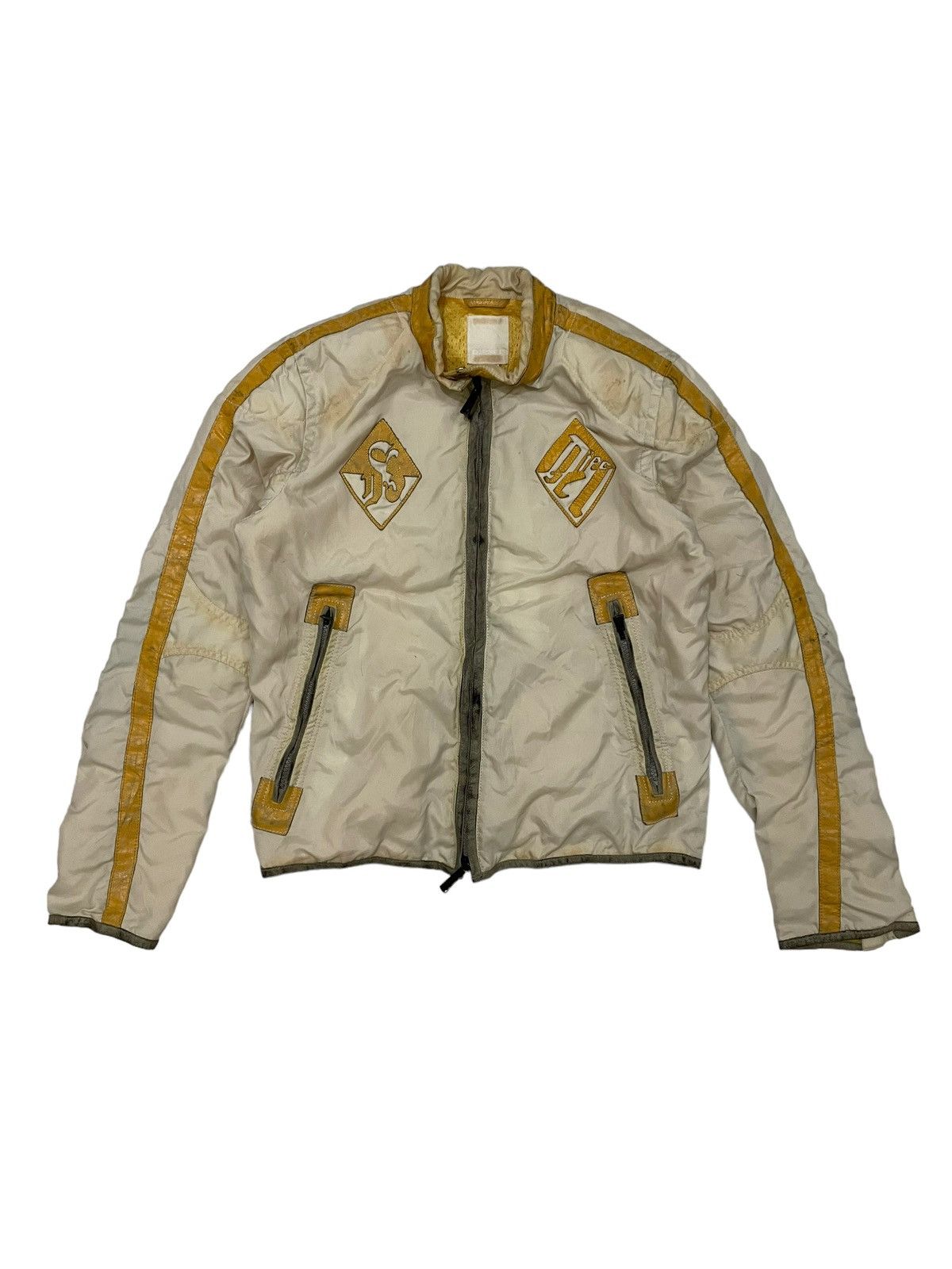 55DSL × Diesel × Vintage Vintage Diesel Leather Biker Jacket Size US L / EU 52-54 / 3 - 1 Thumbnail