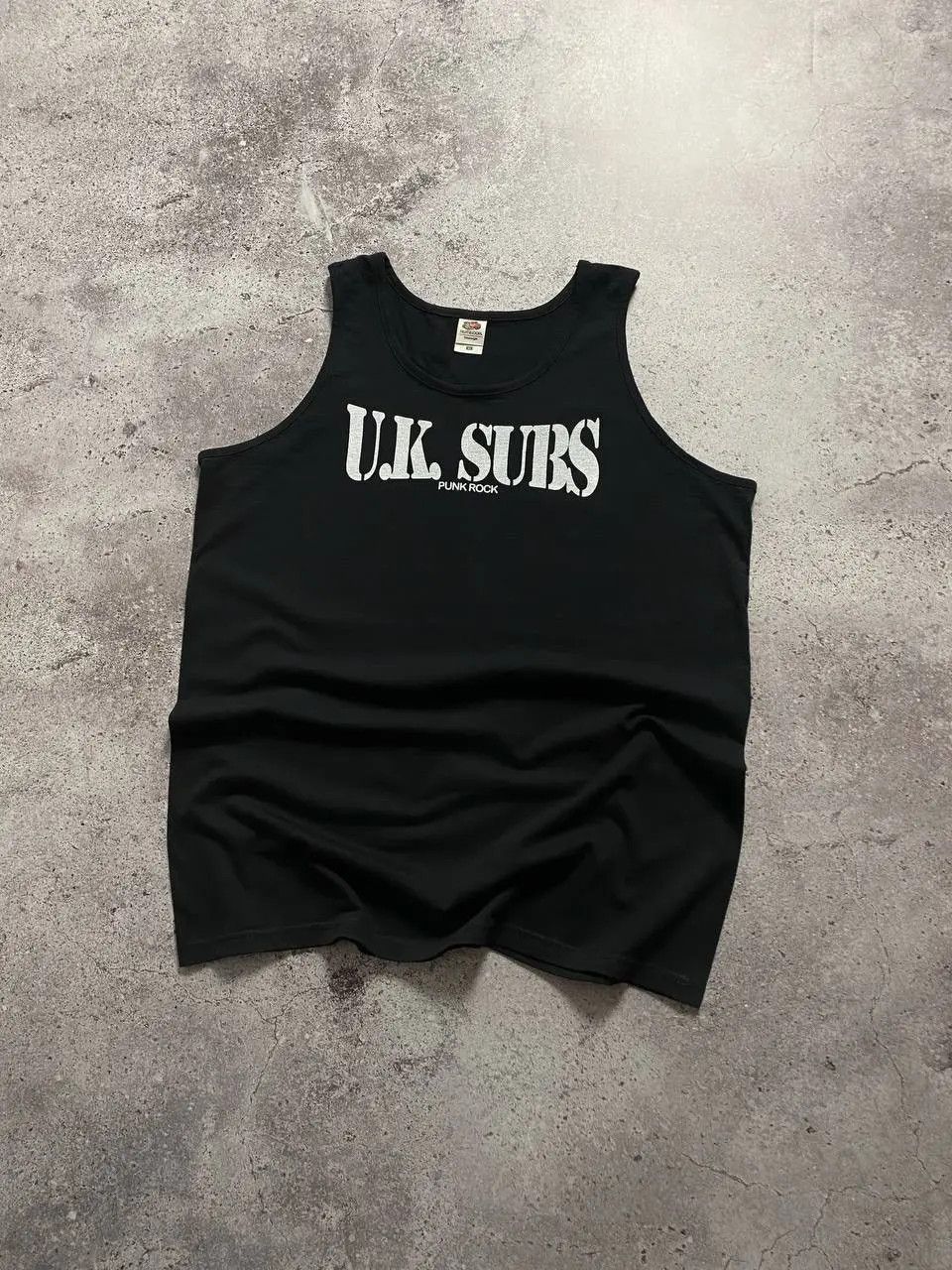 Band Tees U.K. SUBS CHARLIE HARPER PUNK ROCK BAND TANK TOP Size US XL / EU 56 / 4 - 6 Thumbnail