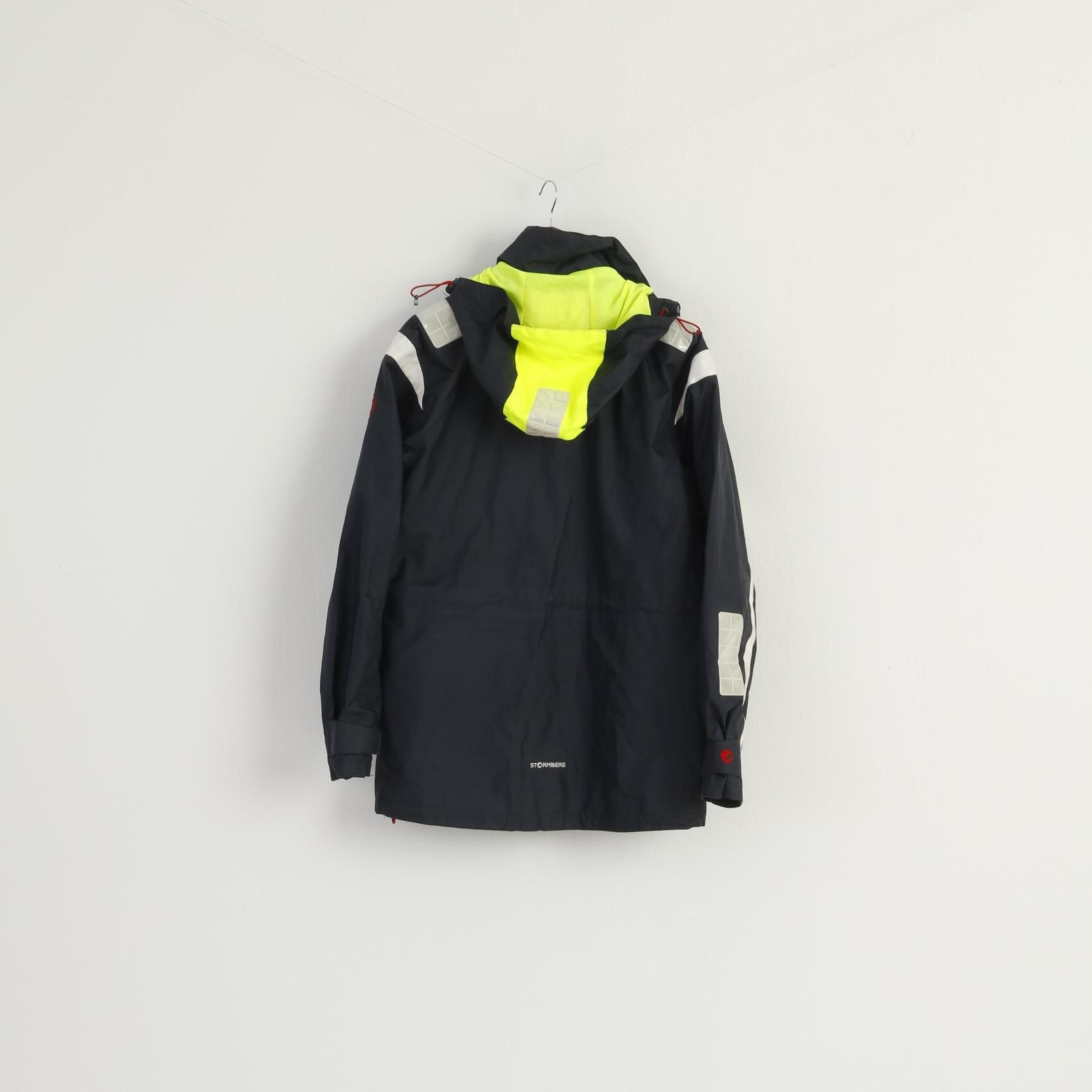 Vintage Stormberg Men S Jacket Navy PU Coated 7690 Size US S / EU 44-46 / 1 - 6 Thumbnail