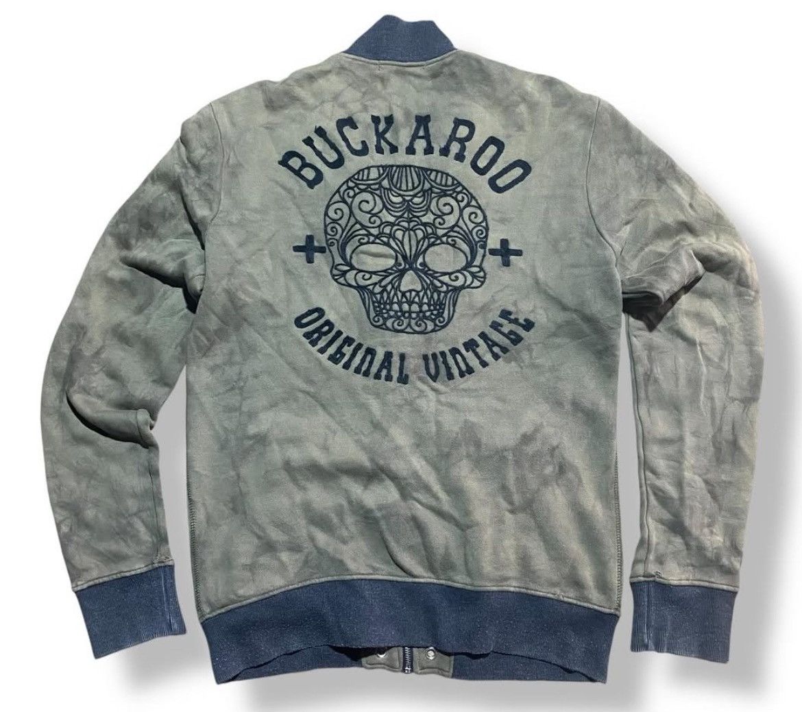 Hysteric Glamour 2000s Buckaroo Skull Cross Poem Dieged Bomber Jacket y2k Size US S / EU 44-46 / 1 - 1 Thumbnail
