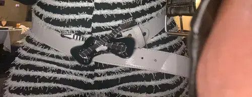 Other Punk Guitar Decoration Women Belts Vintage Size ONE SIZE - 2 Thumbnail