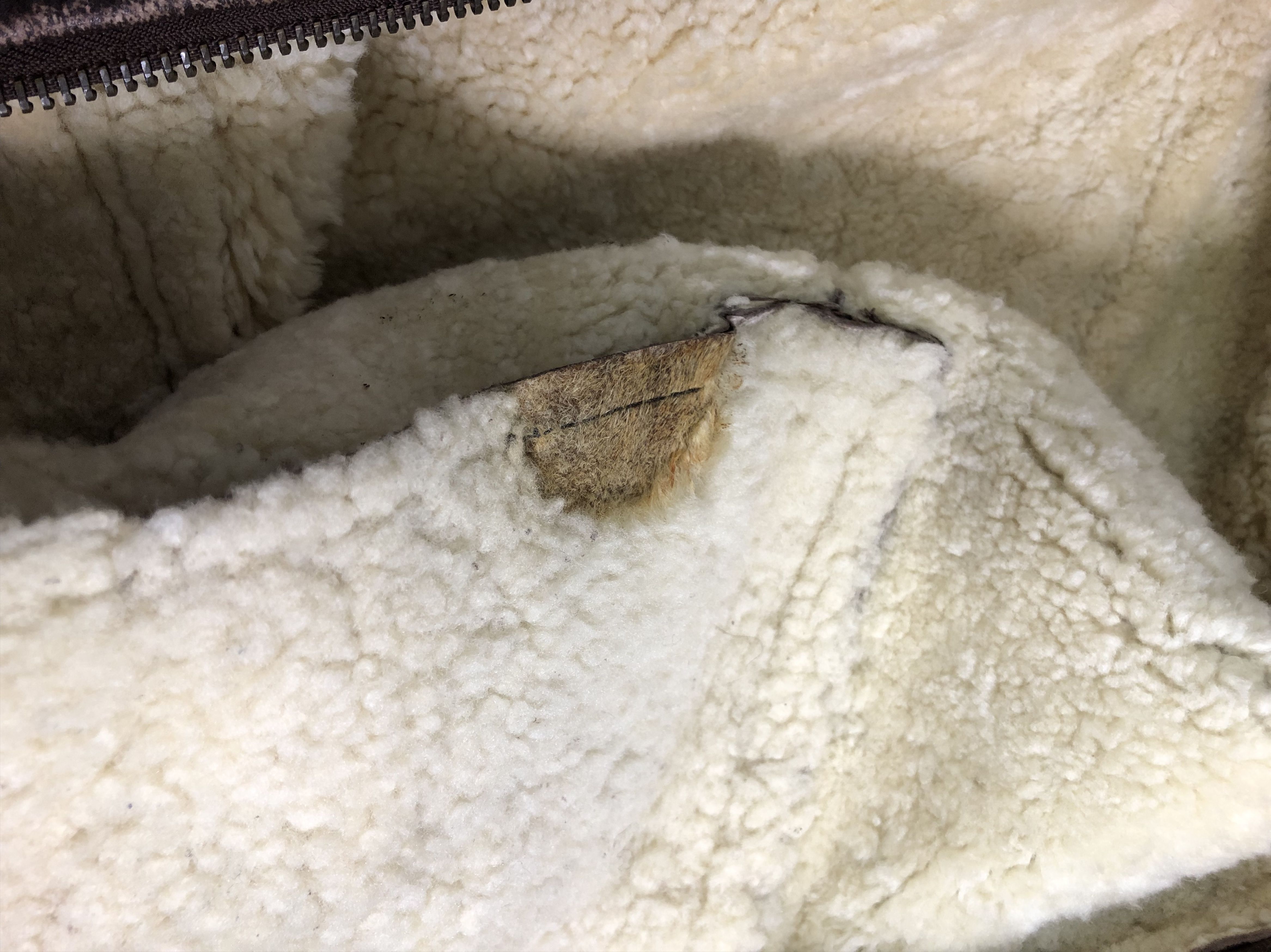 Vintage RARE🔥80’S POINT B3 SHEARLING SHEEPSKIN AVIATOR TURKEY MADE Size US L / EU 52-54 / 3 - 17 Thumbnail