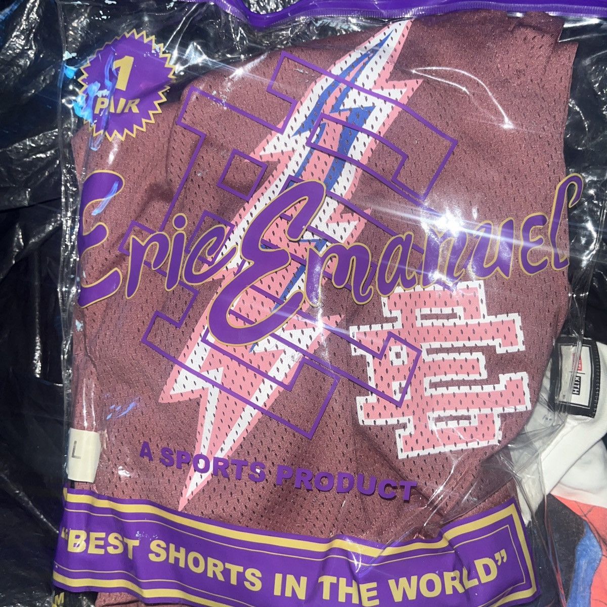 Eric Emanuel Eric Emanuel EE Basic shorts SS22 Mauve Bolt Size Large Size US 34 / EU 50 - 1 Thumbnail