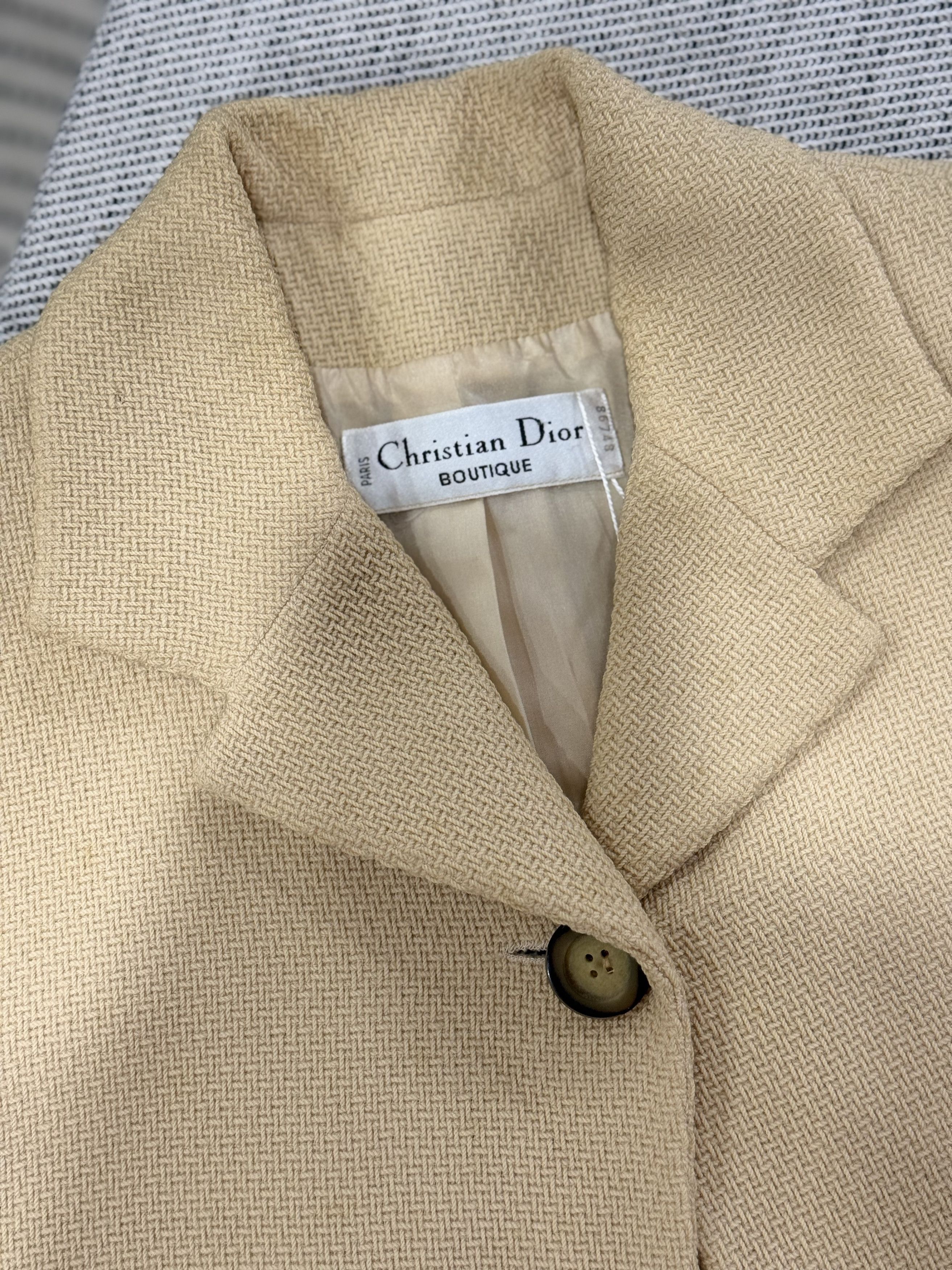 Christian Dior Monsieur Vintage Christian Dior Single-Breasted Blazer Size M / US 6-8 / IT 42-44 - 4 Thumbnail