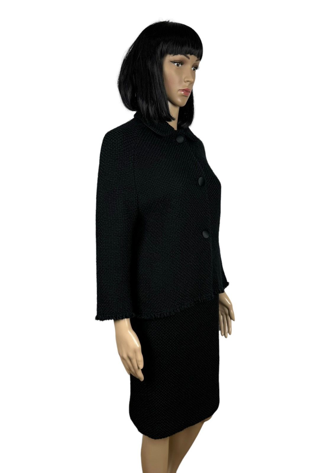 Cerruti 1881 Cerruti 1881 Wool Knit Skirt Suit Jacket size 42 Size 28" / US 6 / IT 42 - 5 Thumbnail