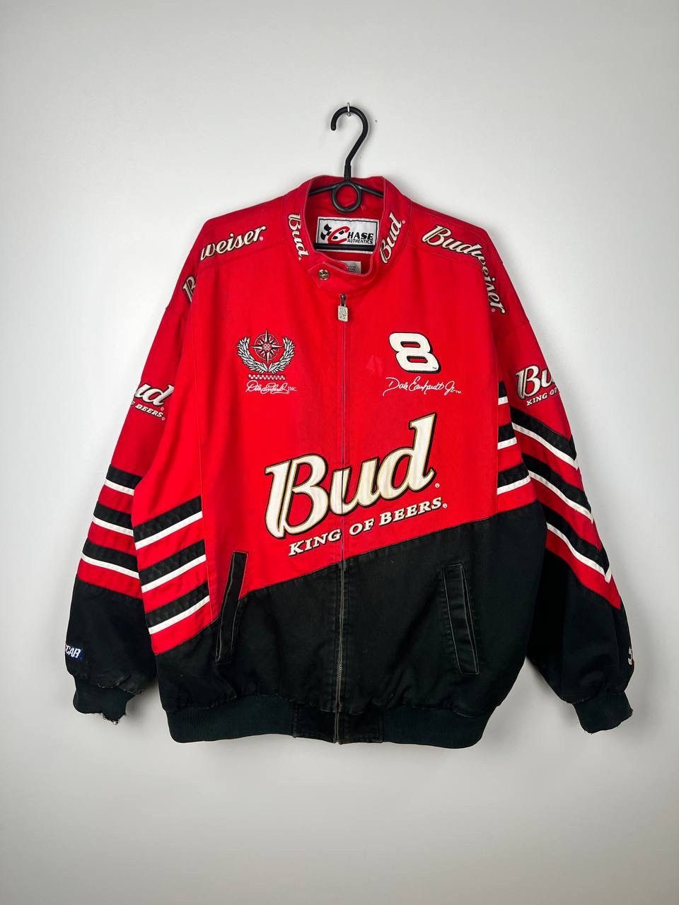 Vintage Budweiser NASCAR 90s racing jacket size XL Size US XL / EU 56 / 4 - 1 Thumbnail