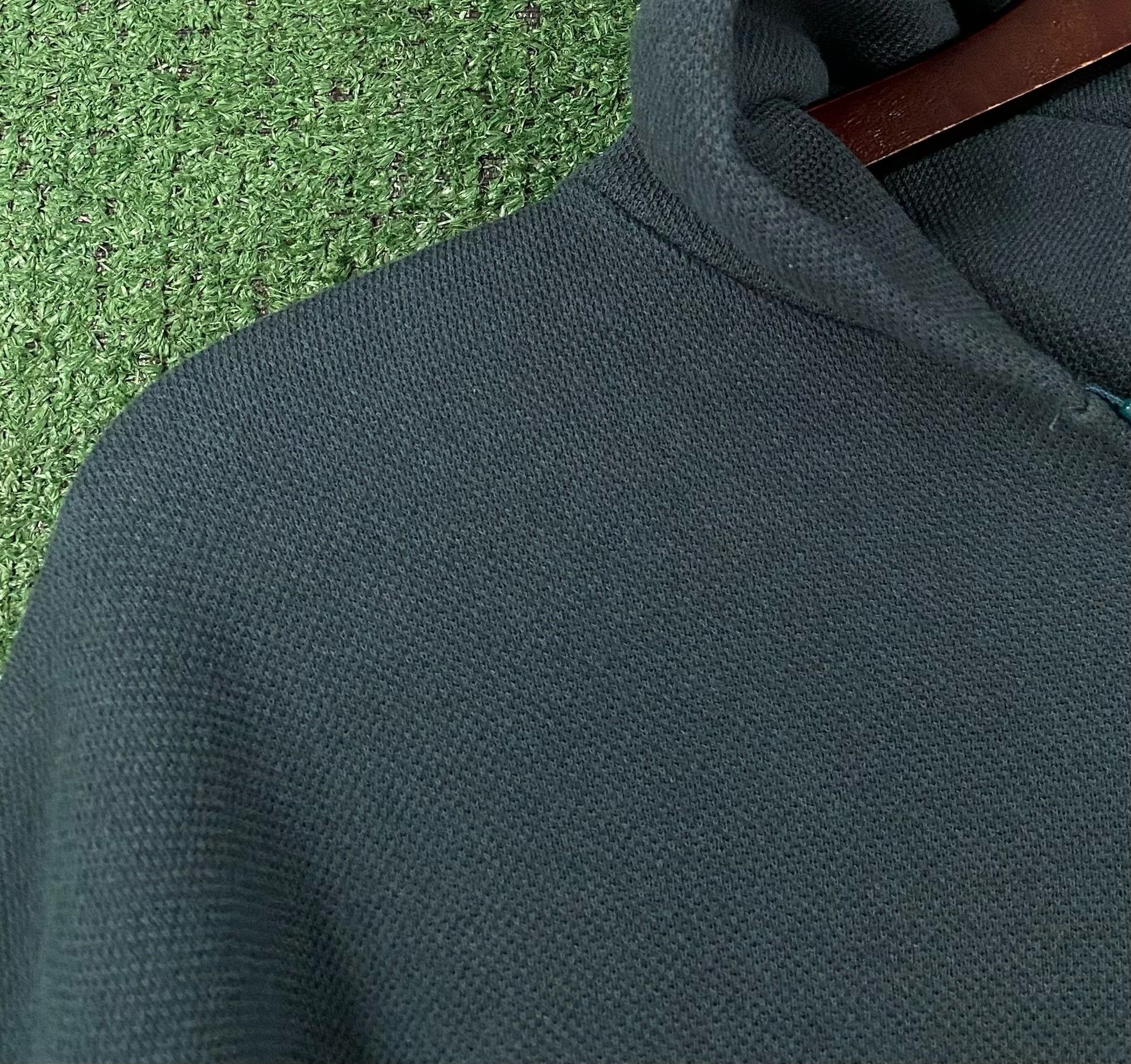 Russell Athletic 90’s Russell Athletic Forest Green 1/4 Zip Hoodie Large Size US L / EU 52-54 / 3 - 4 Thumbnail