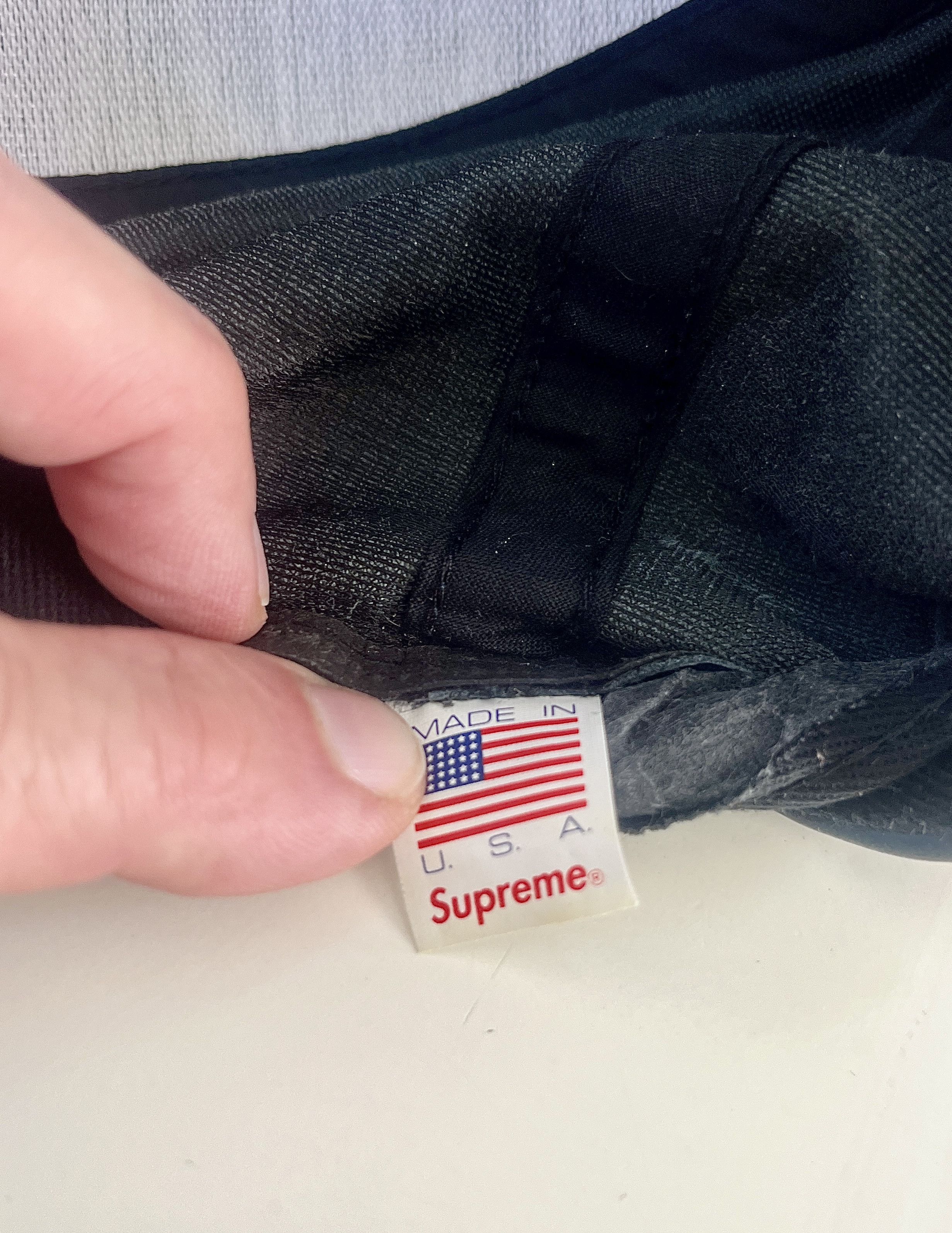 Supreme Supreme Faux Leather Snapback Size ONE SIZE - 5 Thumbnail