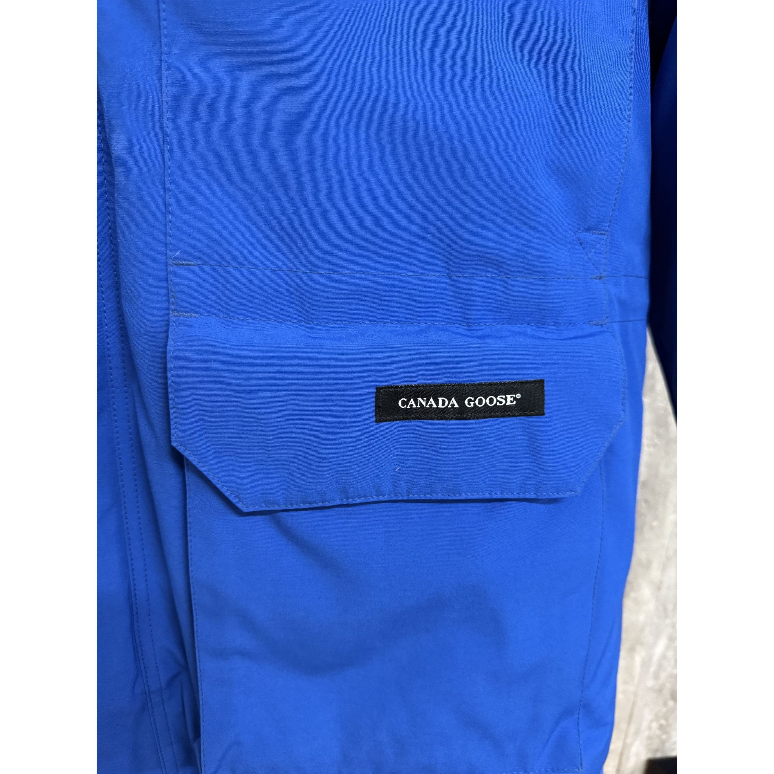 Canada Goose Canada Goose Expedition Parka M/M Blue W/ Fur Trim Hood Arct Size US M / EU 48-50 / 2 - 16 Thumbnail