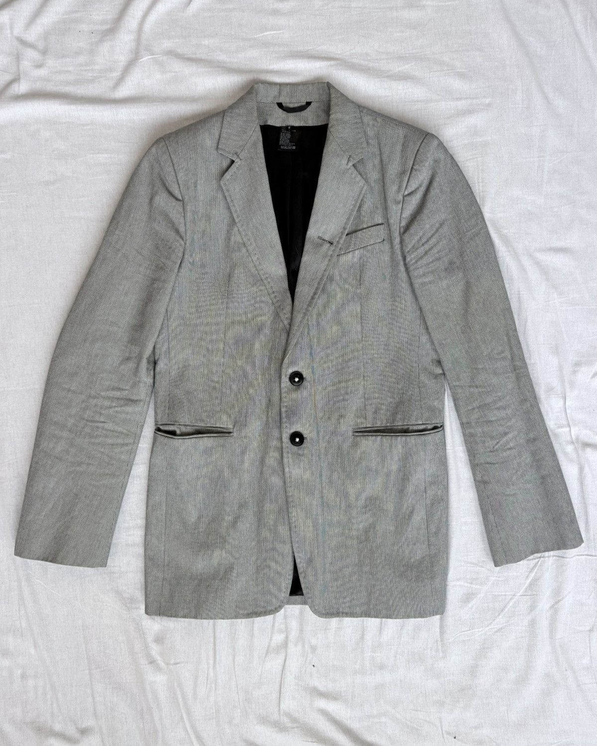 Ann Demeulemeester Ann De Meulemeester grey blazer Size 46L - 1 Thumbnail