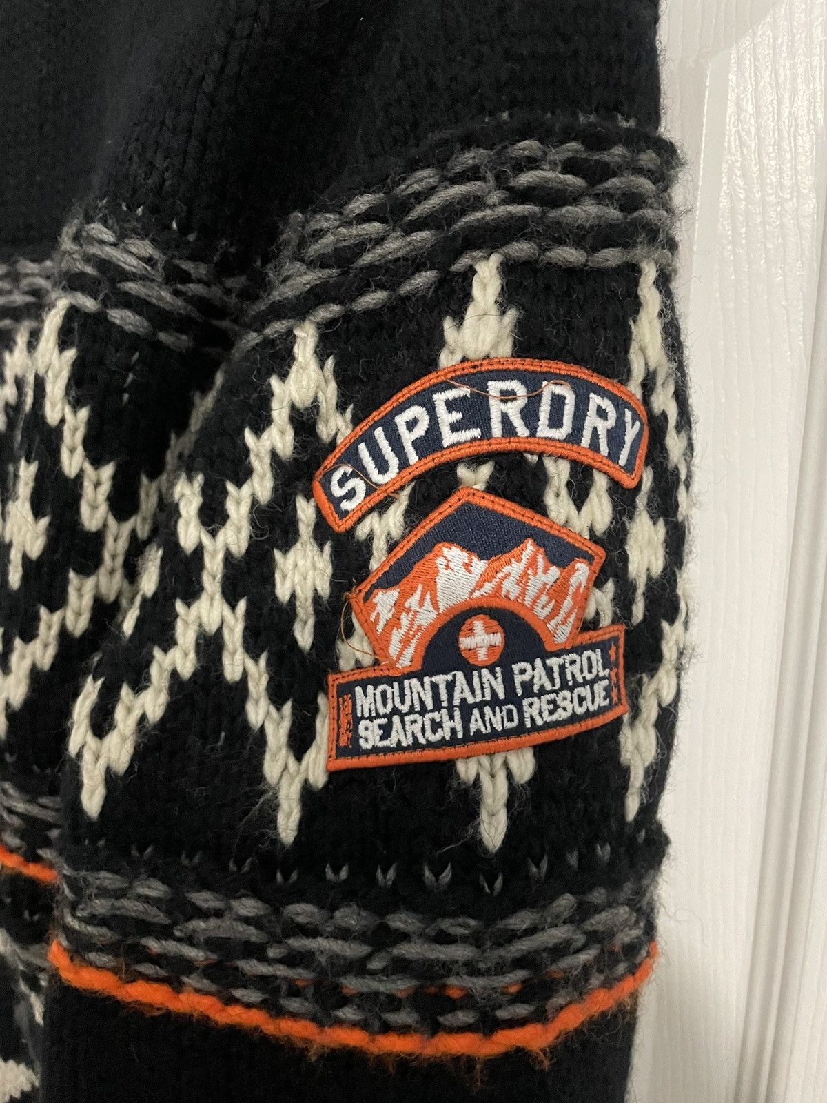 Superdry Superdry heavy knitted zipper jacket Size US L / EU 52-54 / 3 - 6 Thumbnail