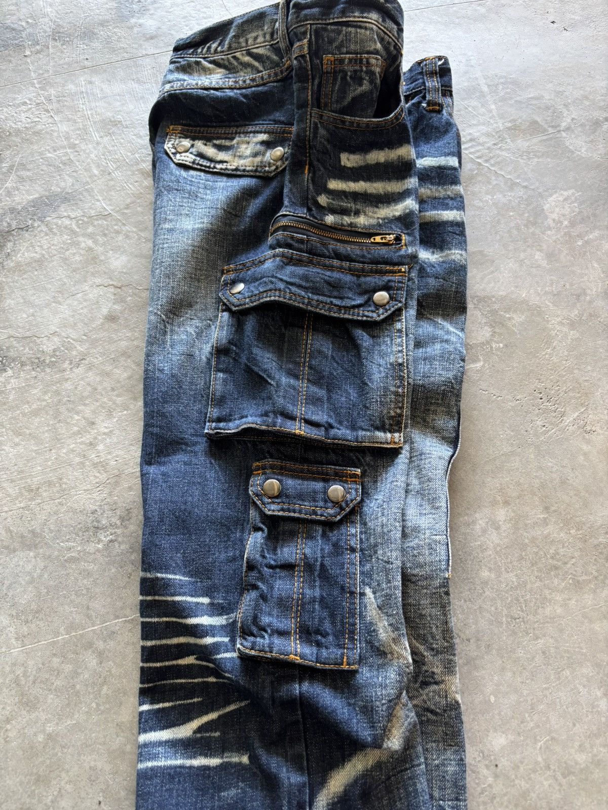 If Six Was Nine VOMANIE cargo japanese sick whiskered wash punk grunge Size US 30 / EU 46 - 16 Thumbnail